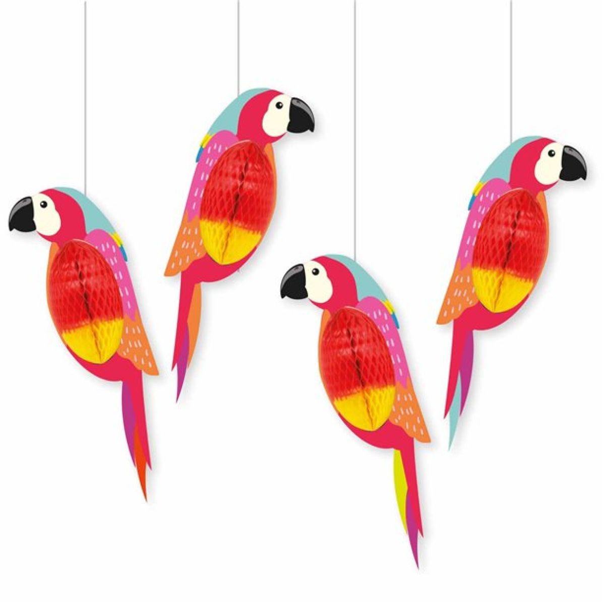 Club Tropicana Honeycomb Parrots