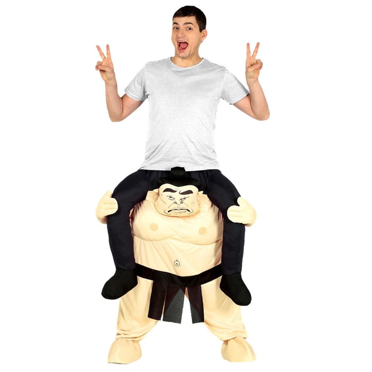 Piggyback Sumo - Adult Costume