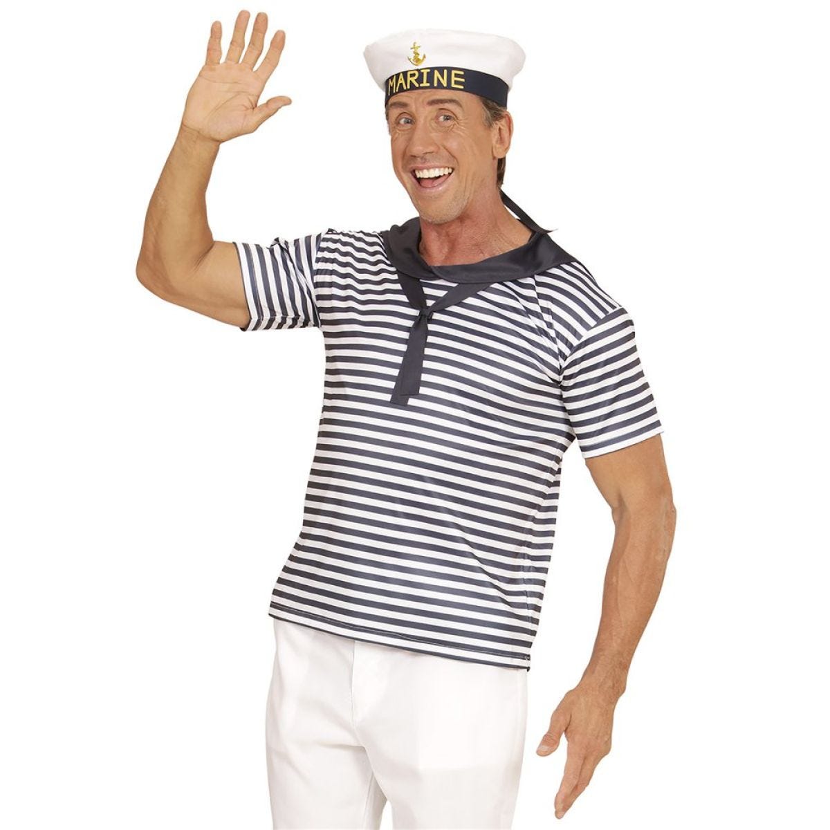 Sailor Shirt and Hat - Adult Costume