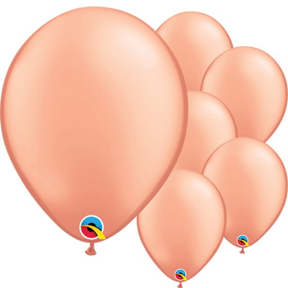 Rose Gold Latex Balloons - 11"