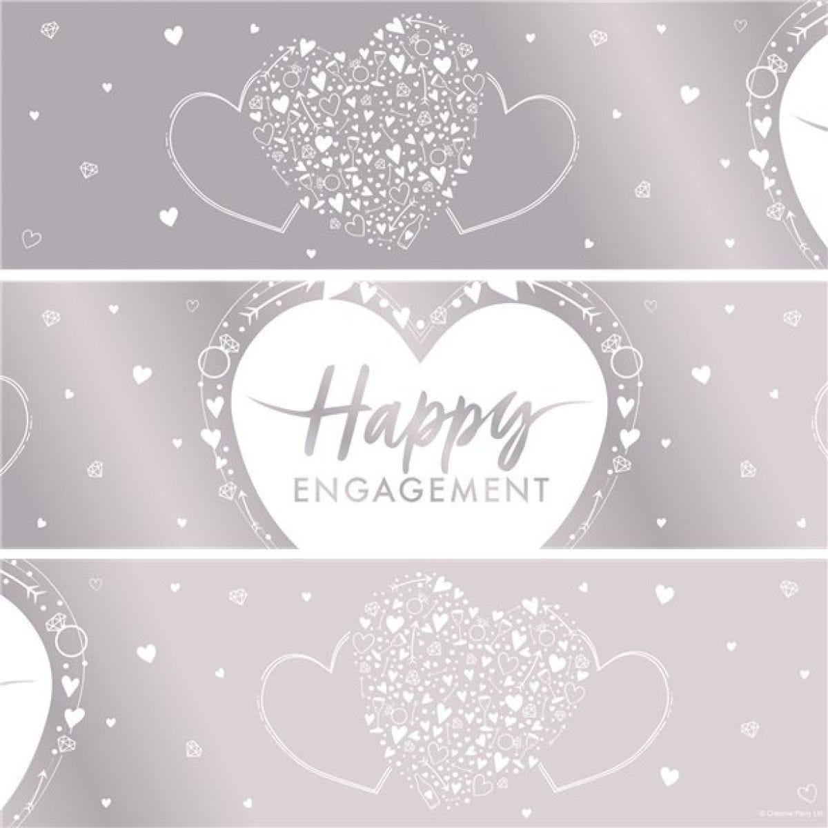 Engagement Foil Banner - 2.74m