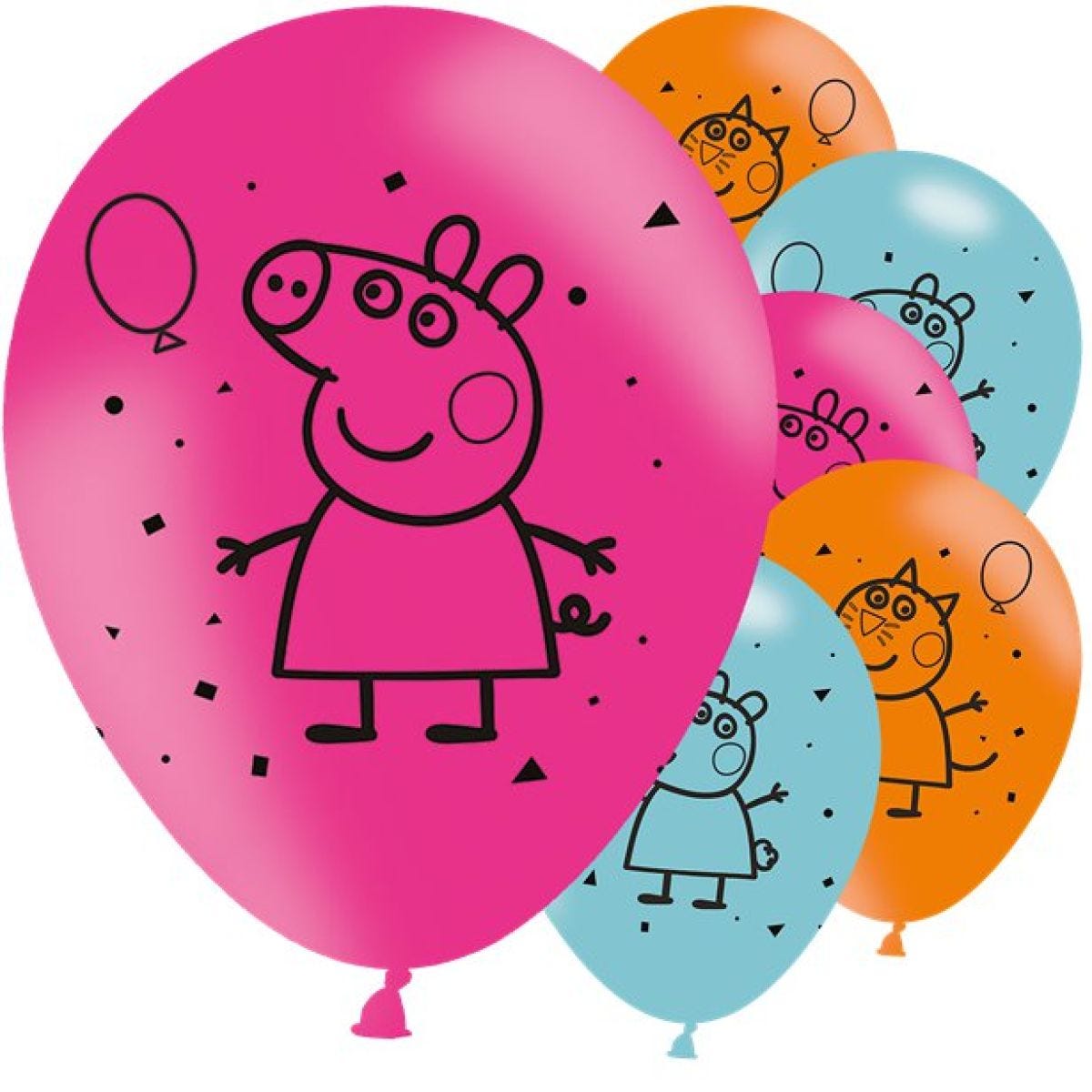 Peppa Pig Balloons - 11&apos;&apos; Latex