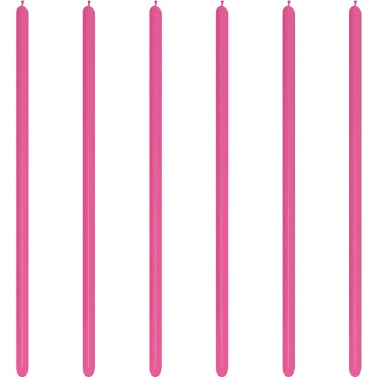 Fuchsia Modelling Balloons - 260 Latex