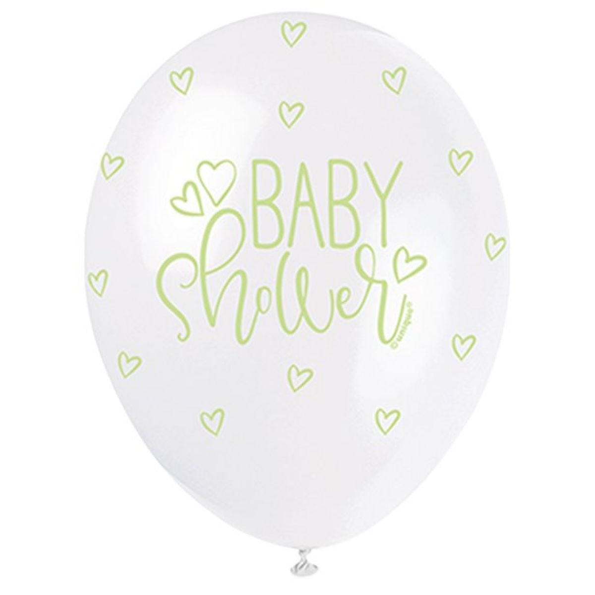 Baby Shower Pastel Mix Latex Balloons - 12"