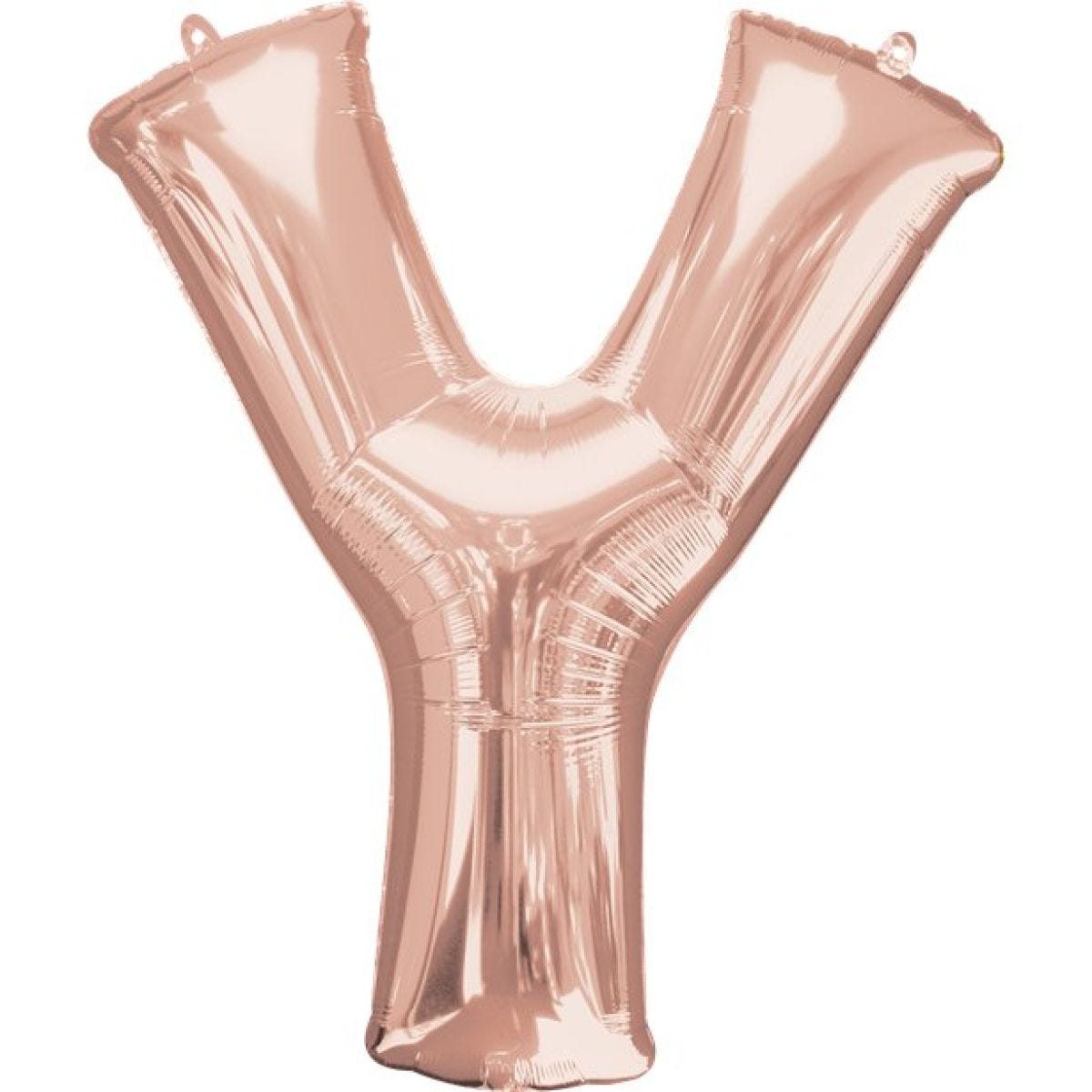 Rose Gold Letter Y Balloon - 34 Foil