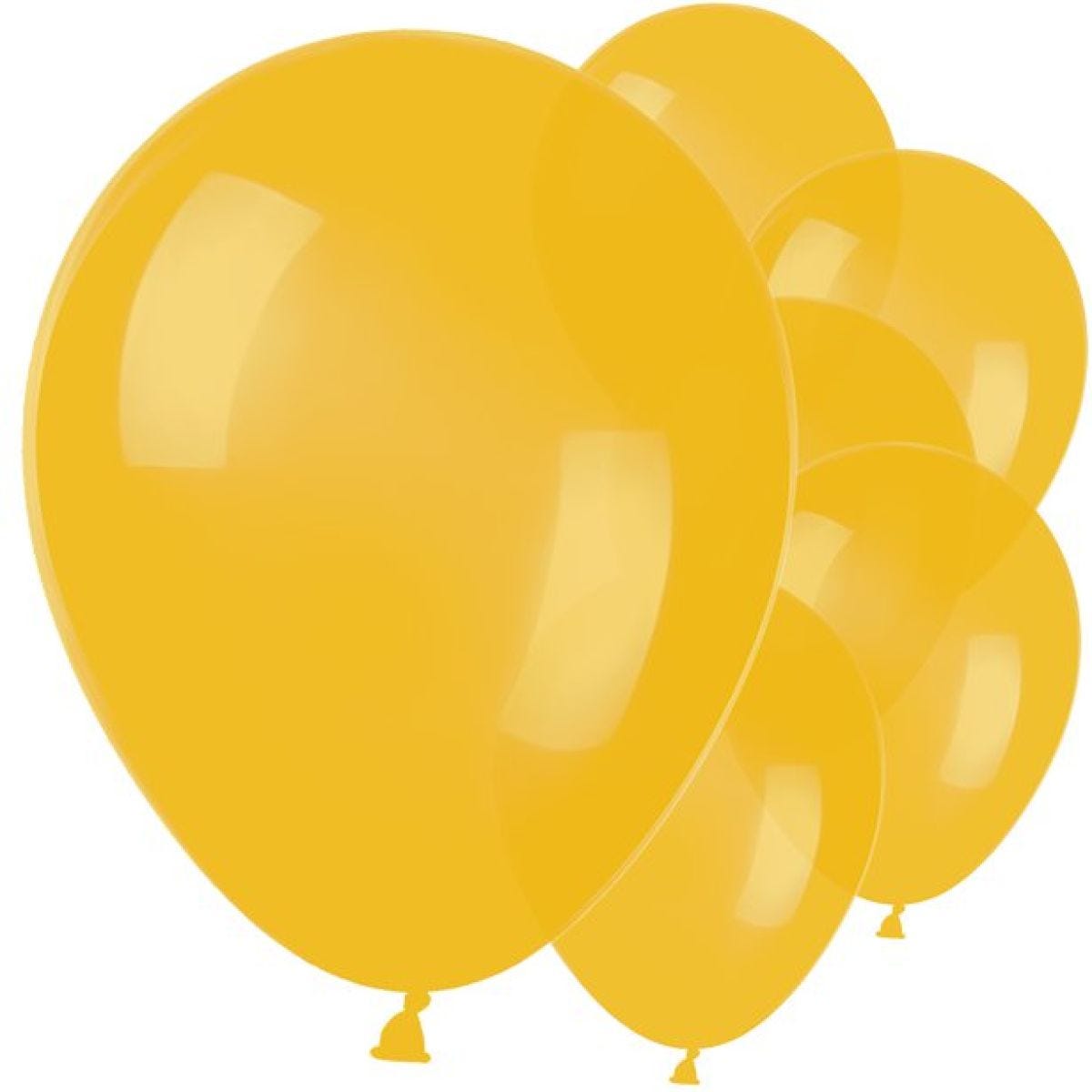 Gold Pearl Latex Balloons - 11"