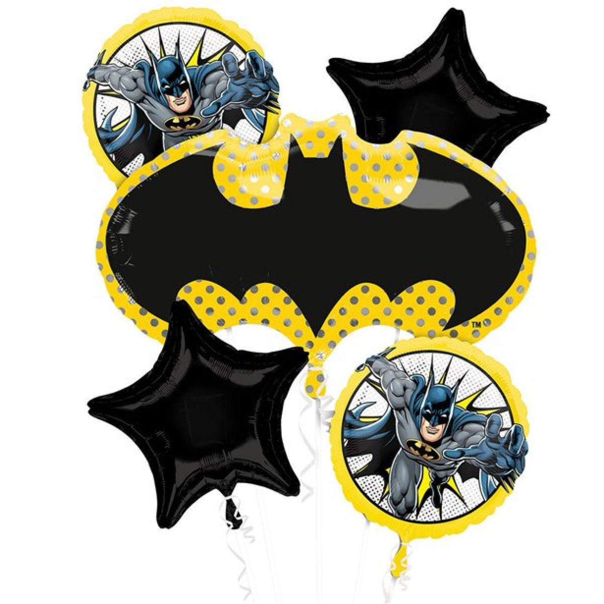 Batman Foil Balloon Bouquet