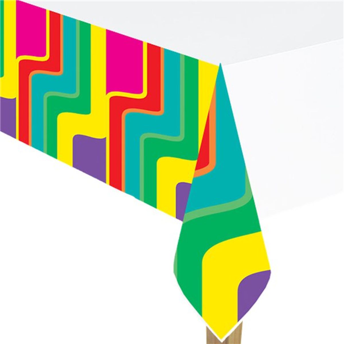 Good Vibes Plastic Tablecovers 1.37m x 2.59m