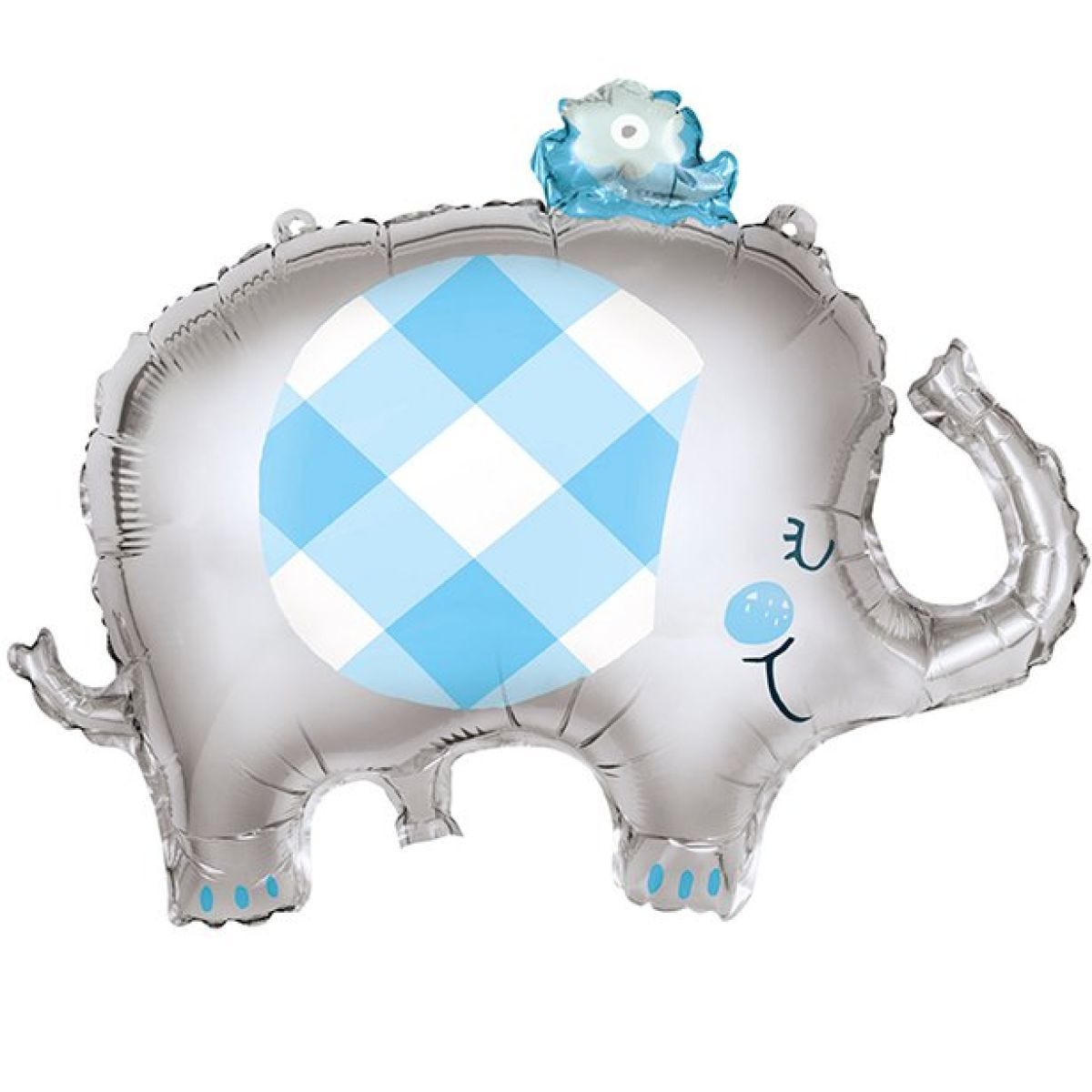 Blue Elephant Giant Balloon - 29" Foil