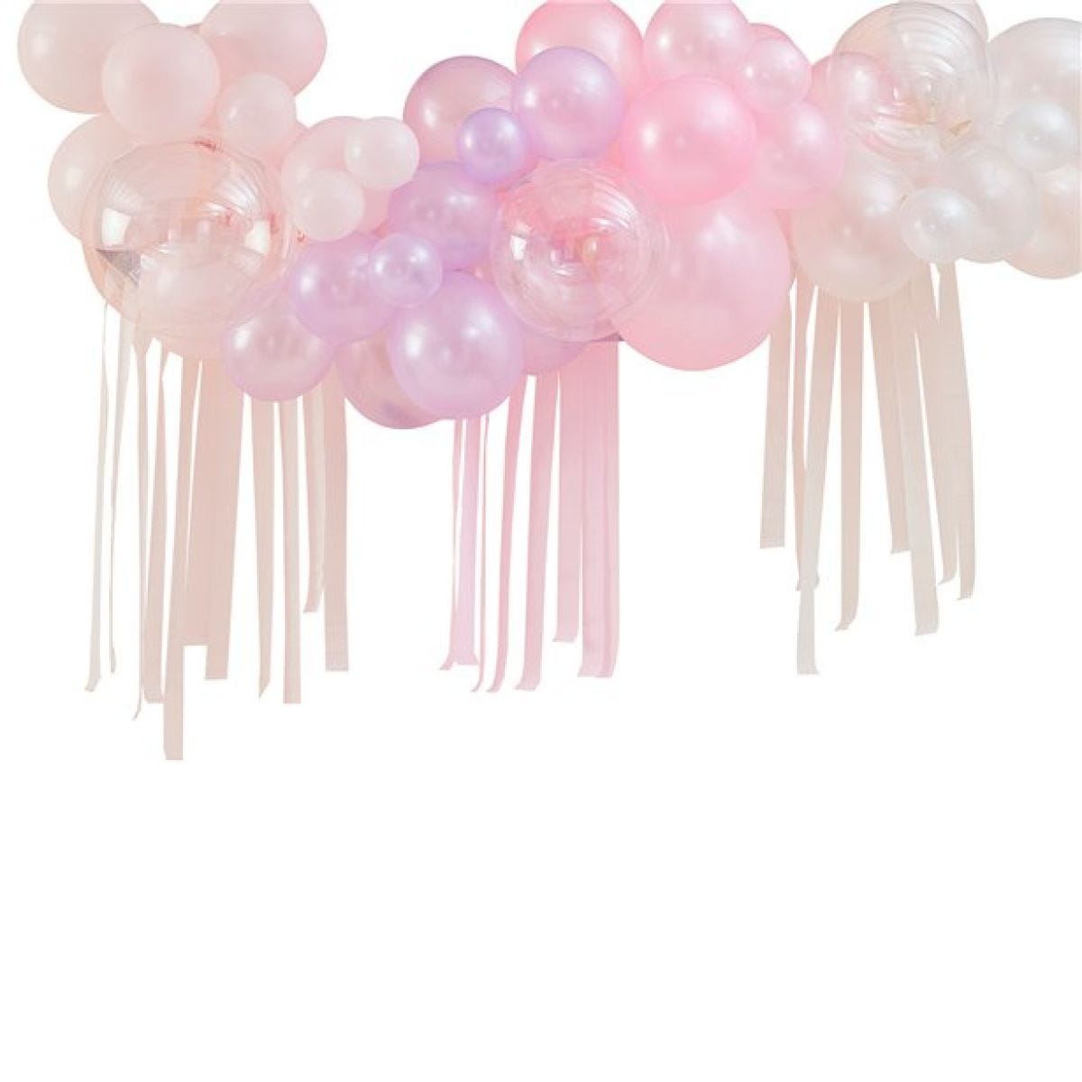 Pastel, Pearl & Ivory Balloon Arch