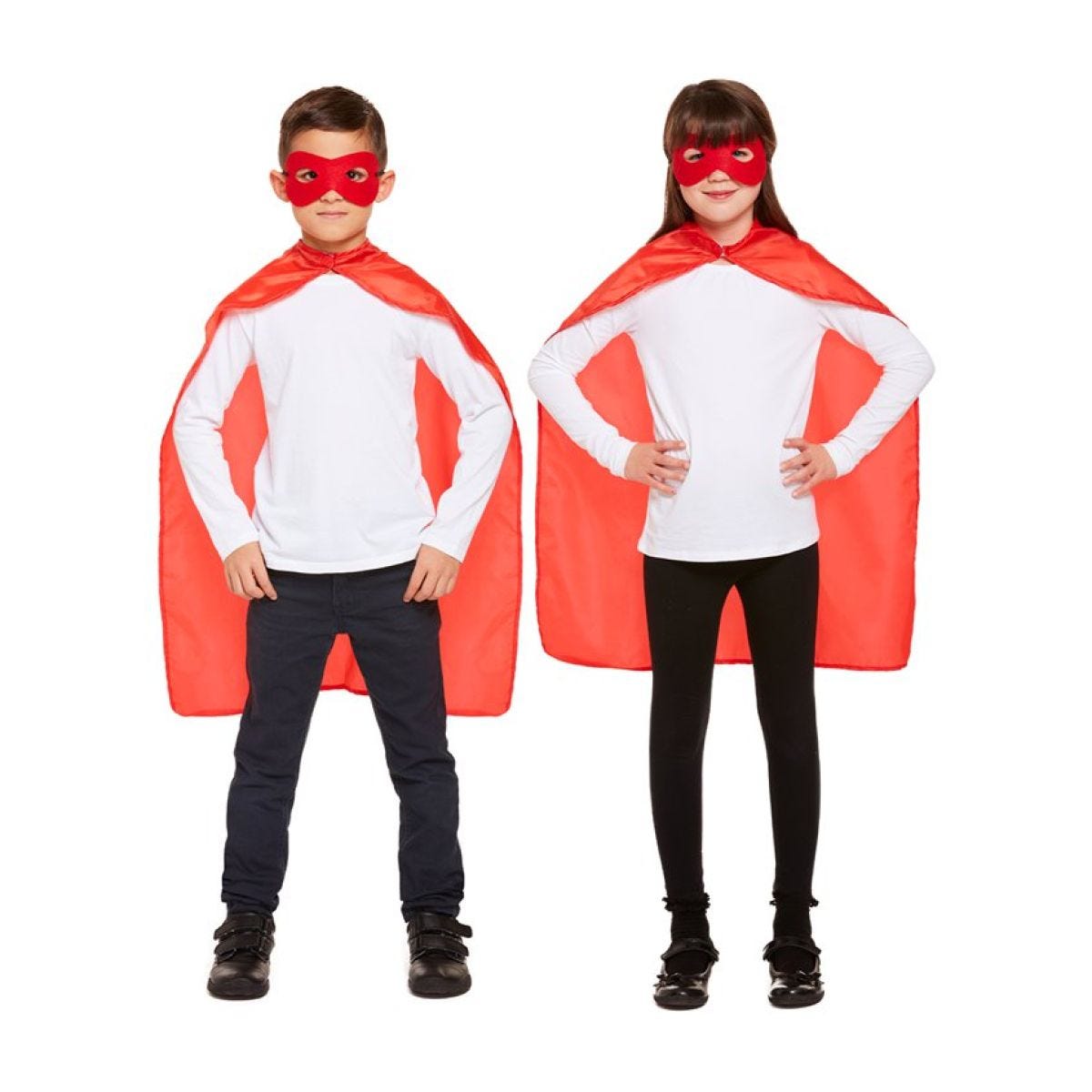 Red Superhero Cape - Child