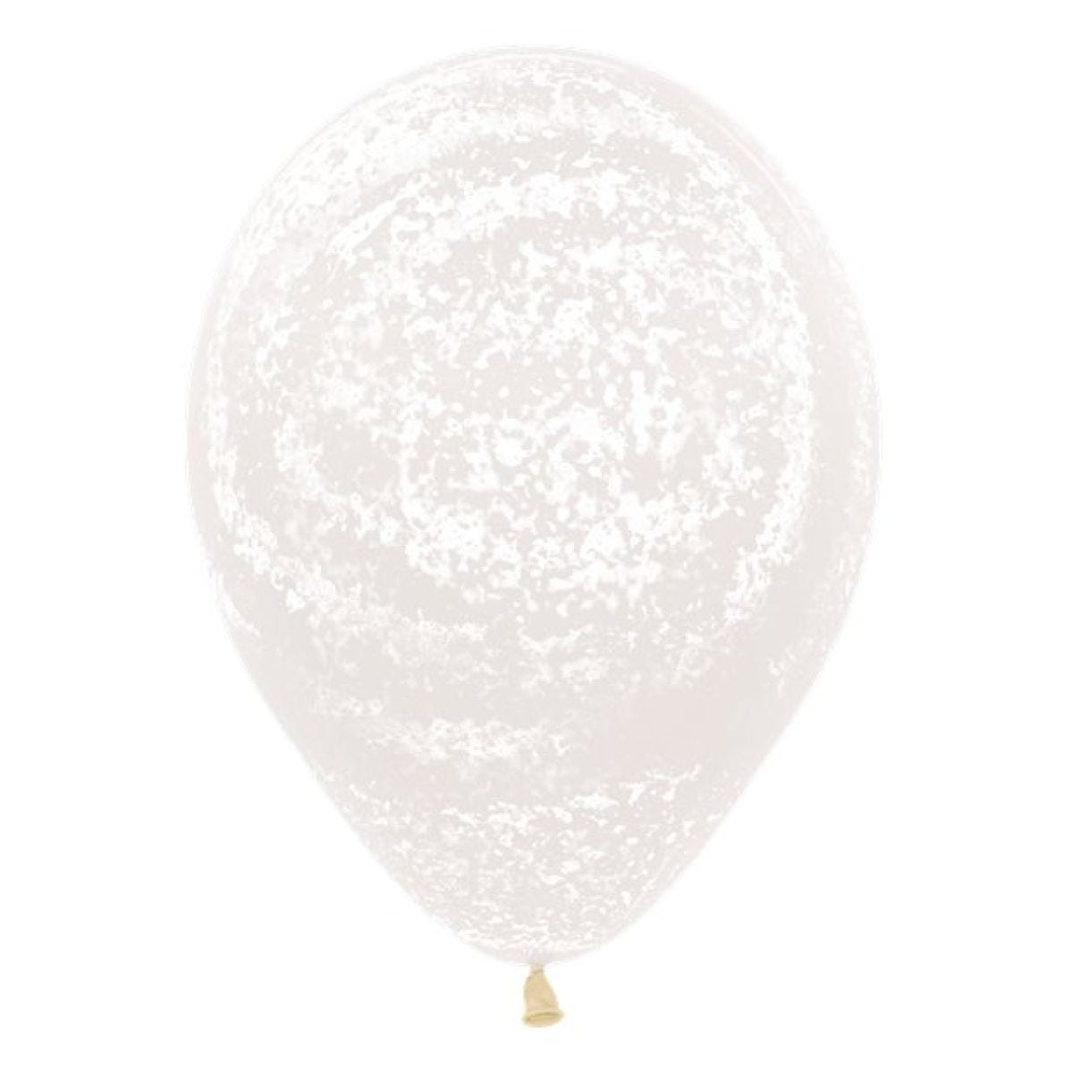 Graffiti Frosty White Balloons - 12" Latex (25pk)