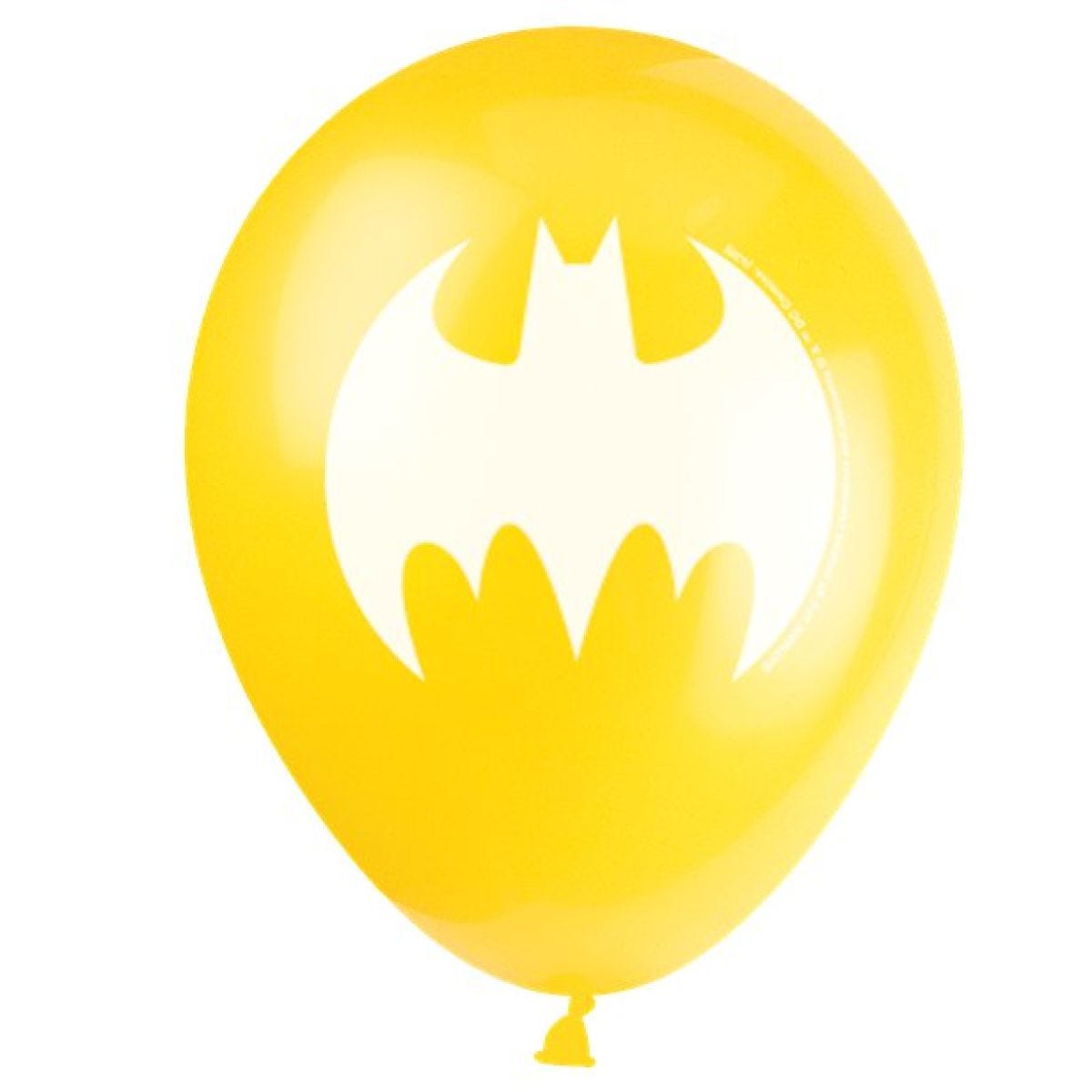 Batman Latex Balloons - 12" (8pk)