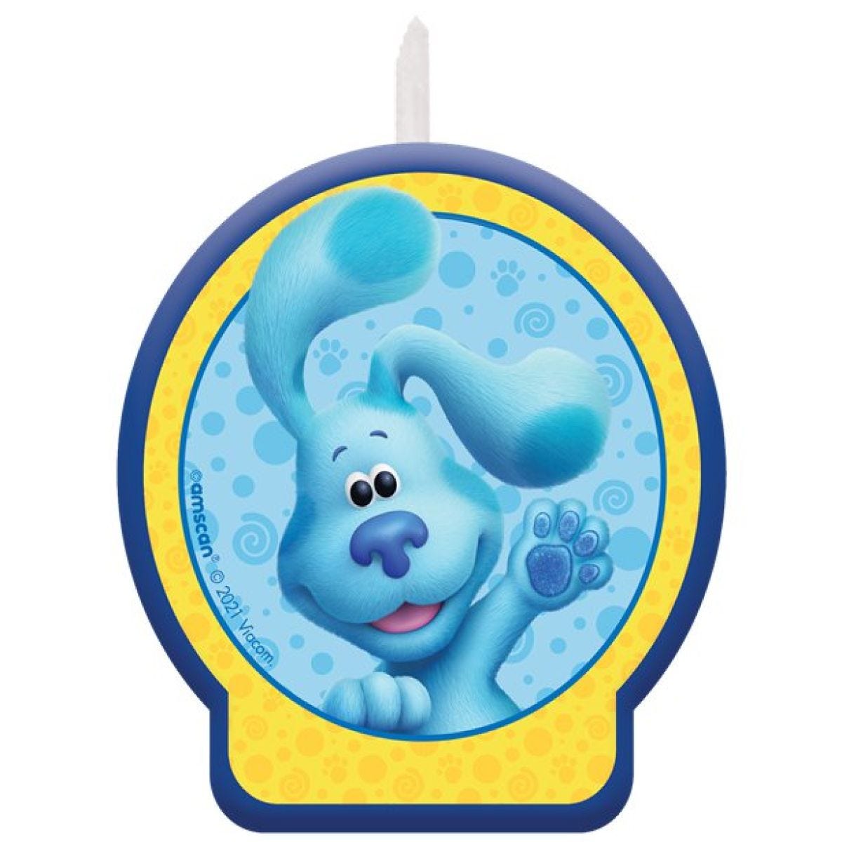 Blue&apos;s Clues Birthday Candle