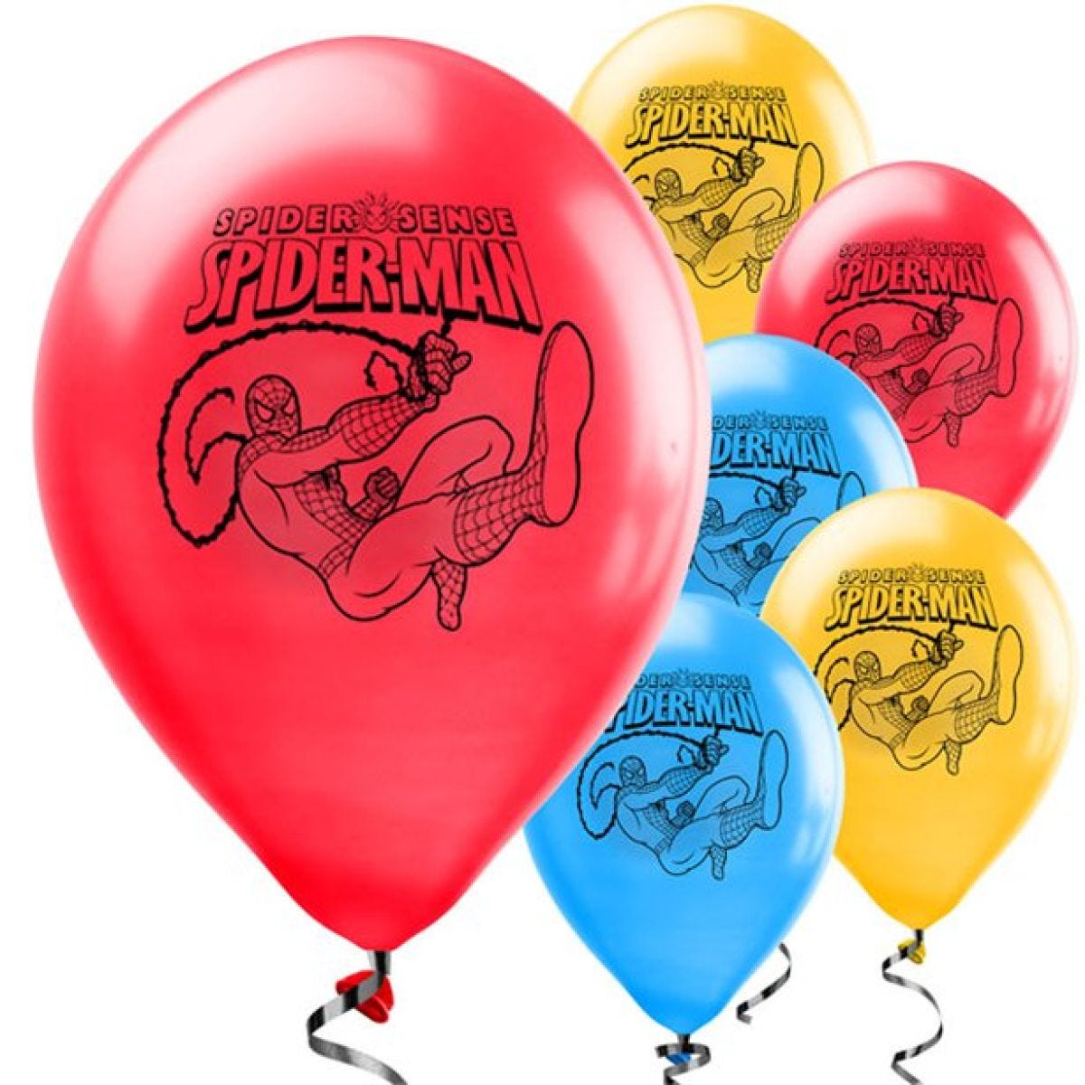 Spider-Man Balloons - 11&apos;&apos; Latex