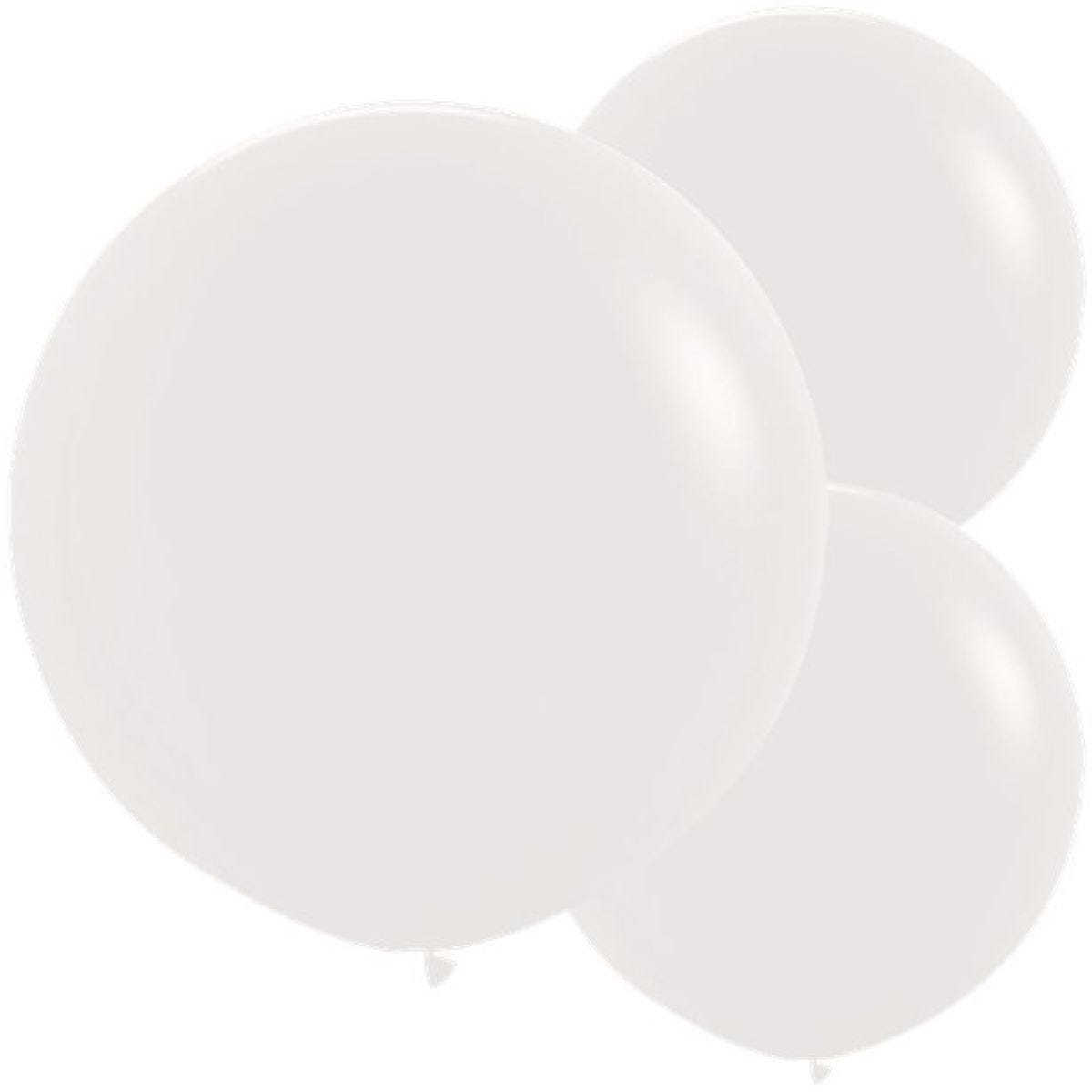 Crystal Clear Balloons - 24" Latex