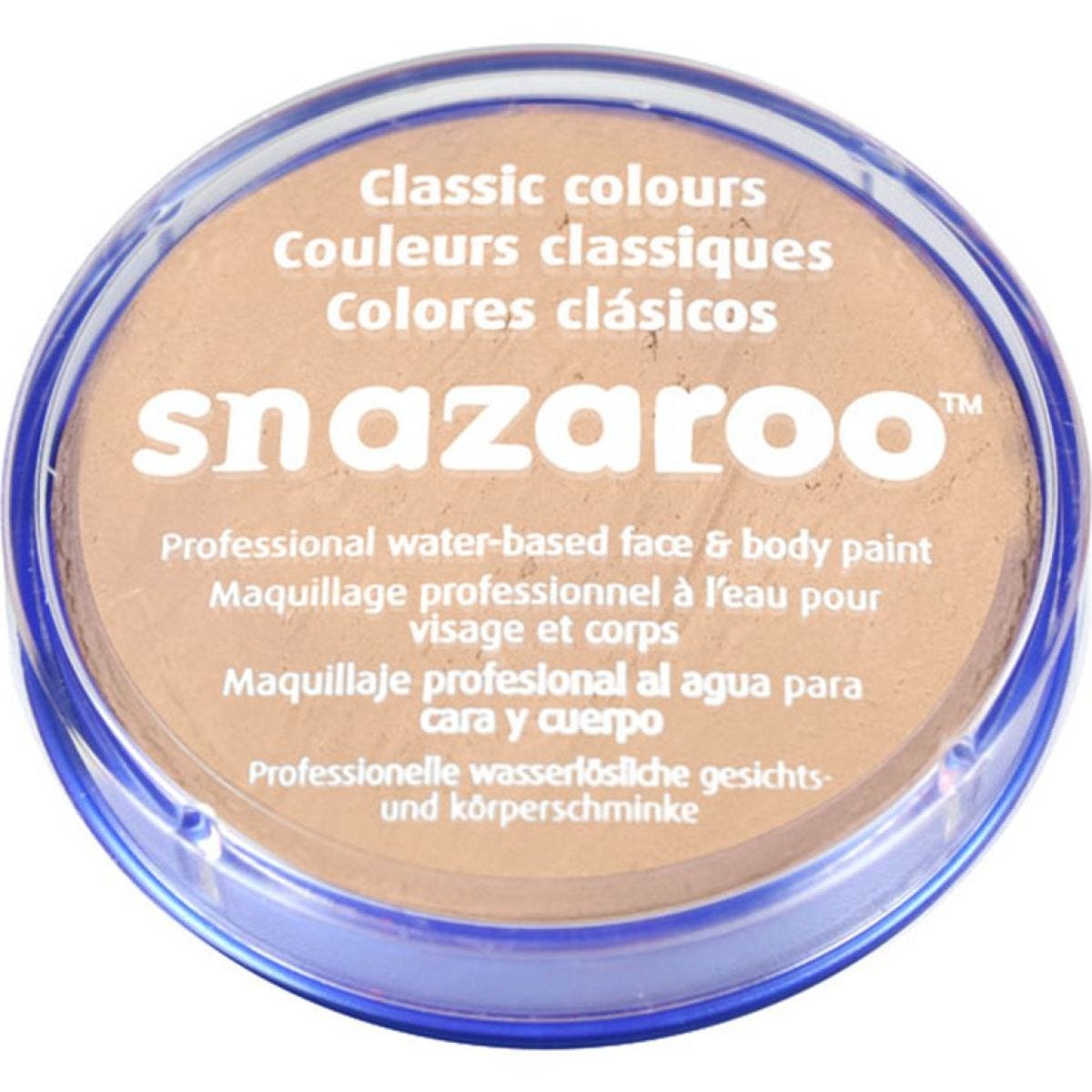 Snazaroo Classic Face Paint, 18ml, Pale Pink 