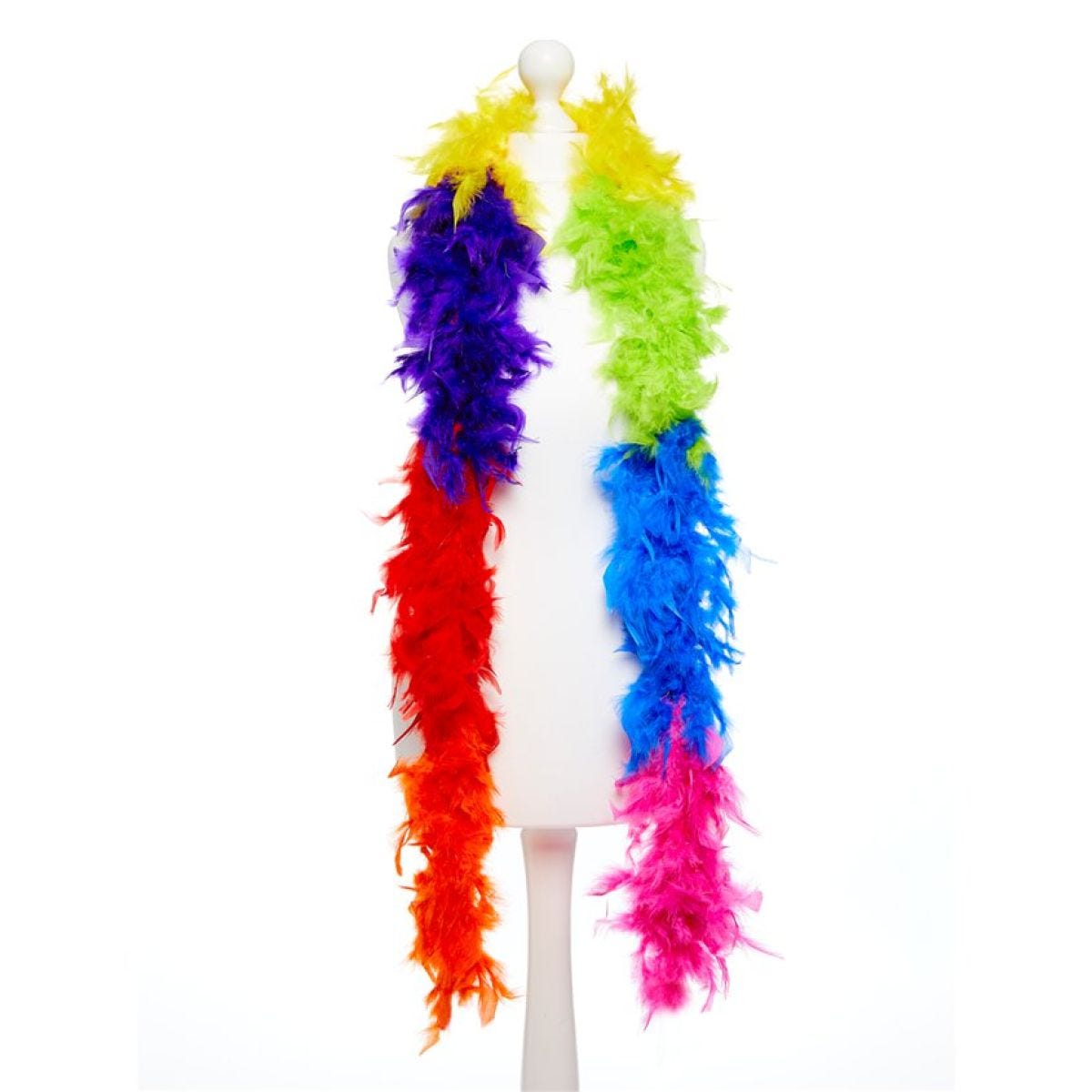 Rainbow Pride Feather Boa