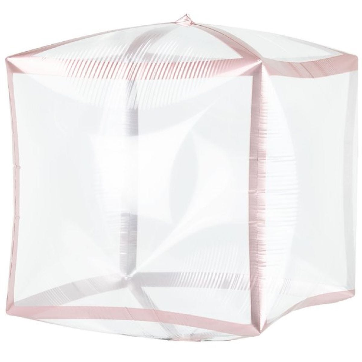 Rose Gold Cube Trimz - 15" Balloons