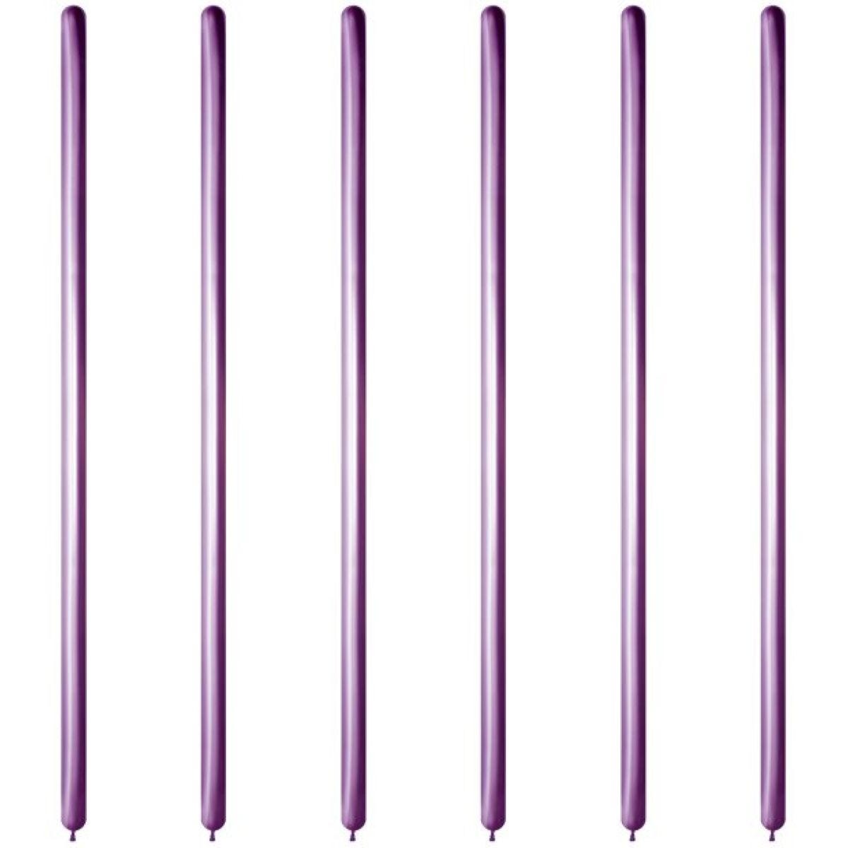 Violet Reflex Modelling Balloons - 260Q Latex