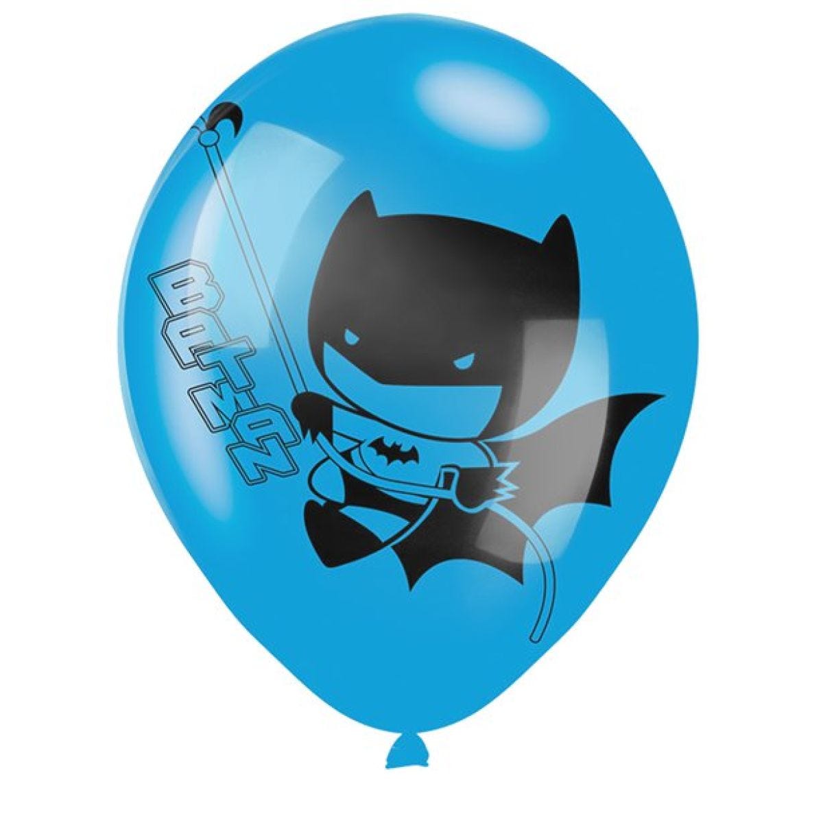 Batman & Joker Balloons - 11" Latex (6pk)