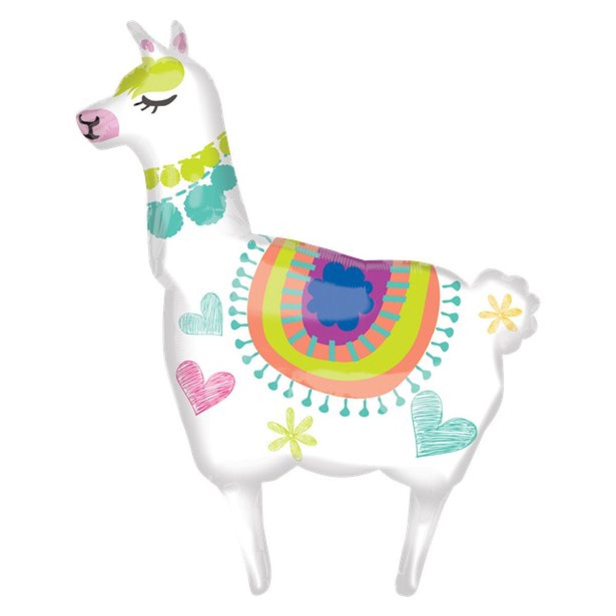 Llama SuperShape Balloon - 41" Foil