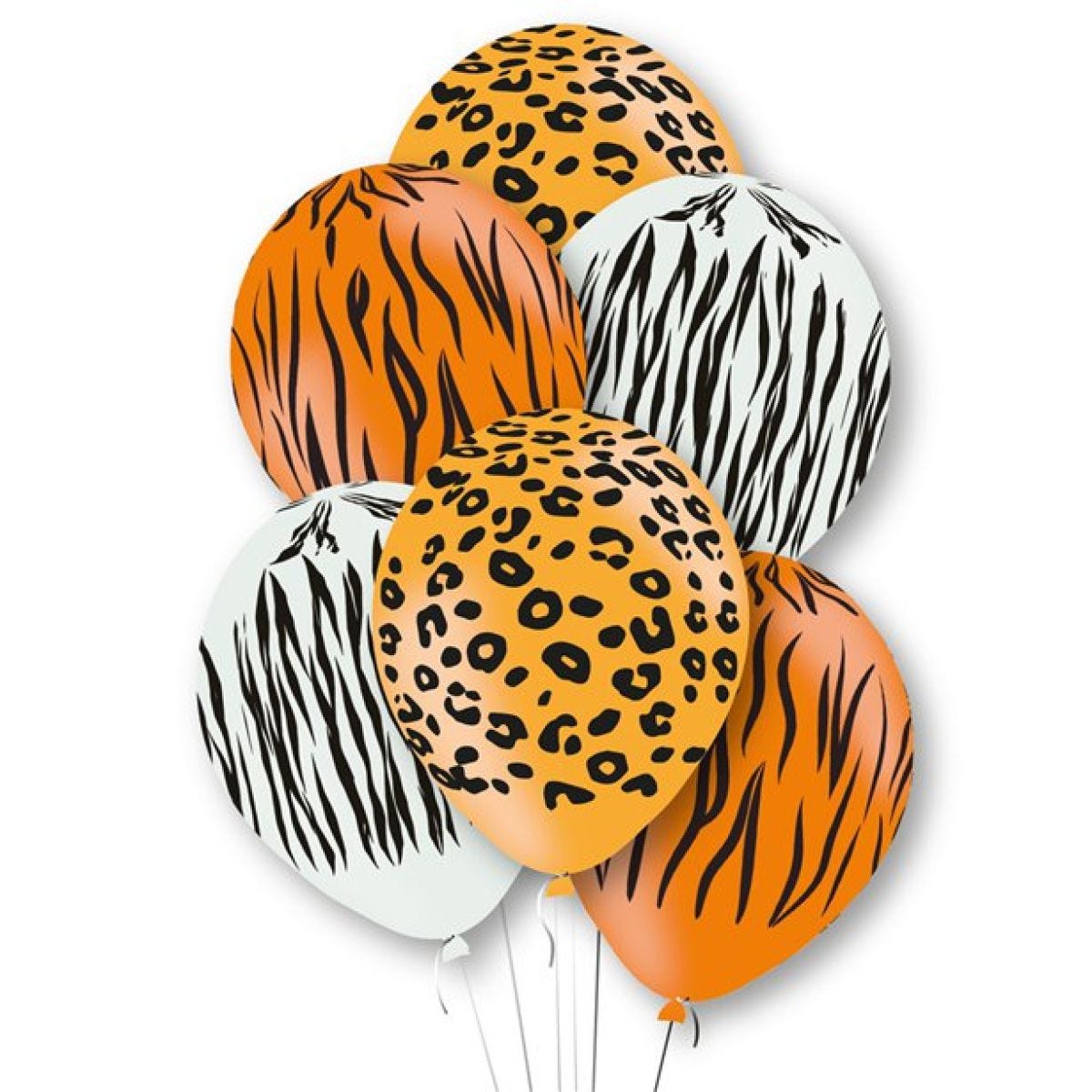 Animal Party Latex Balloons - 11"