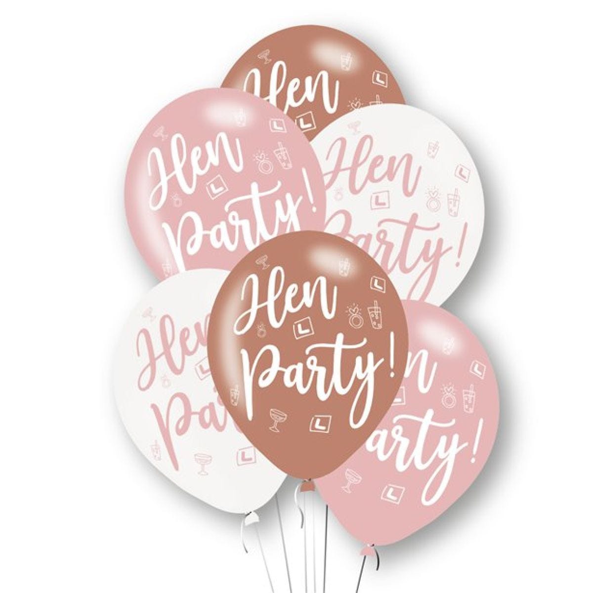 Hen Party Latex Balloons - 11"