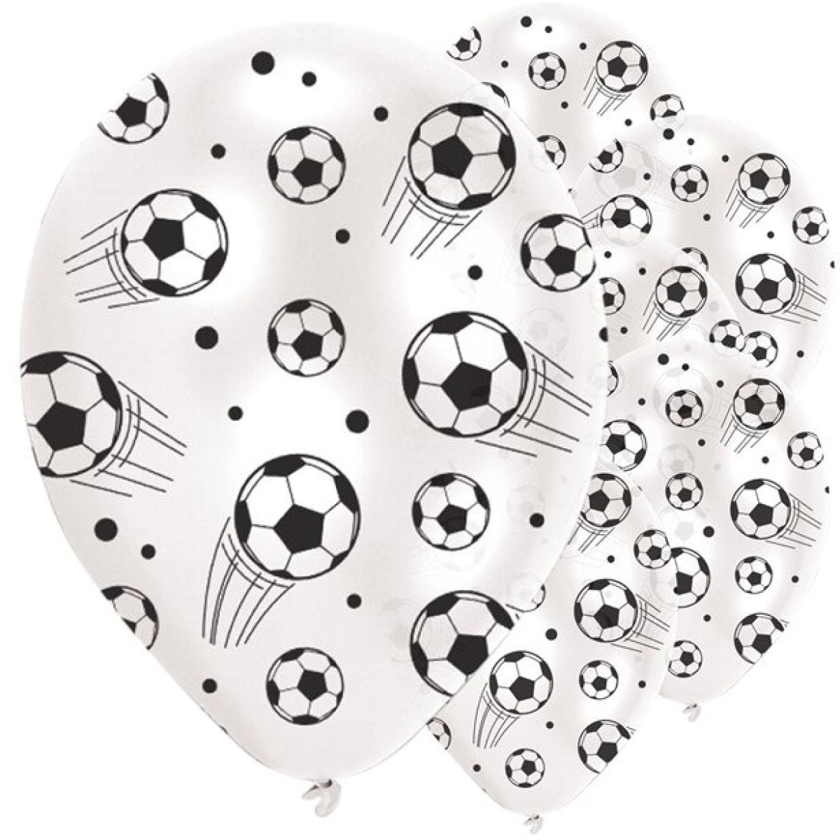 Football Latex Balloons - 11"