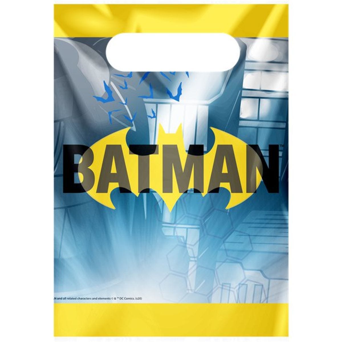 Batman Plastic Party Bags
