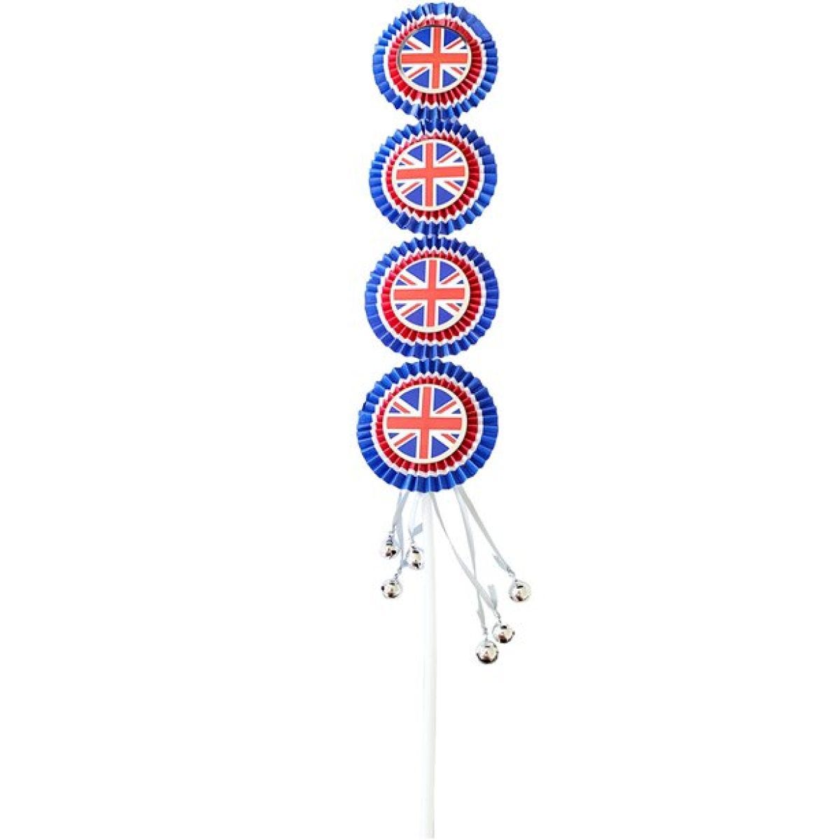 Union Jack Noisemaker Wand