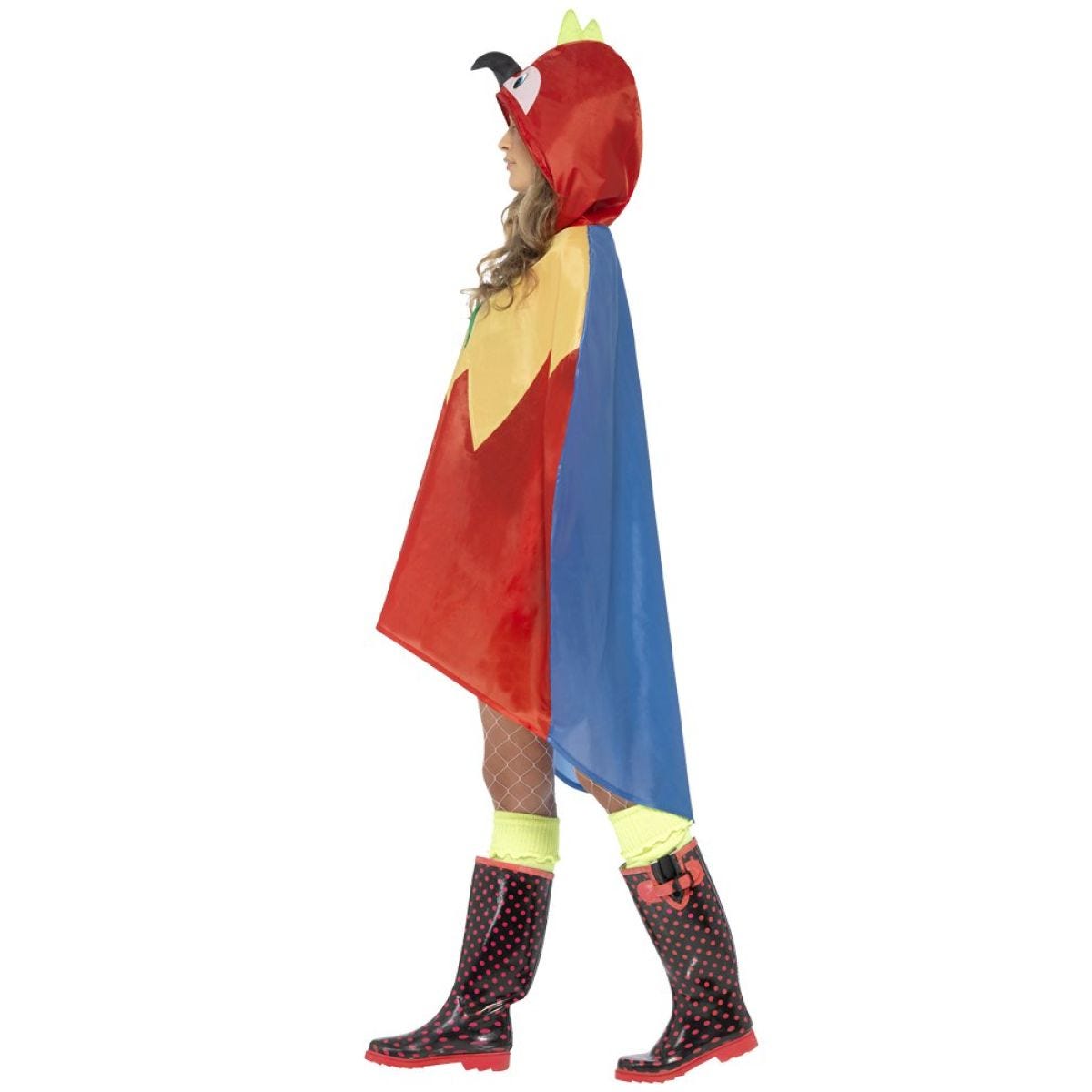 Parrot Party Poncho - Adult Costume