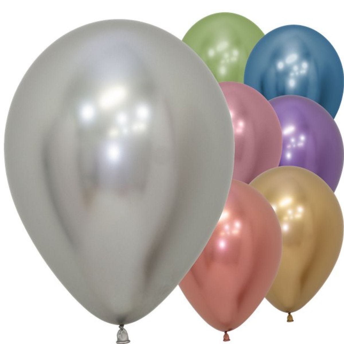 Assorted Reflex Balloons - 12" Latex