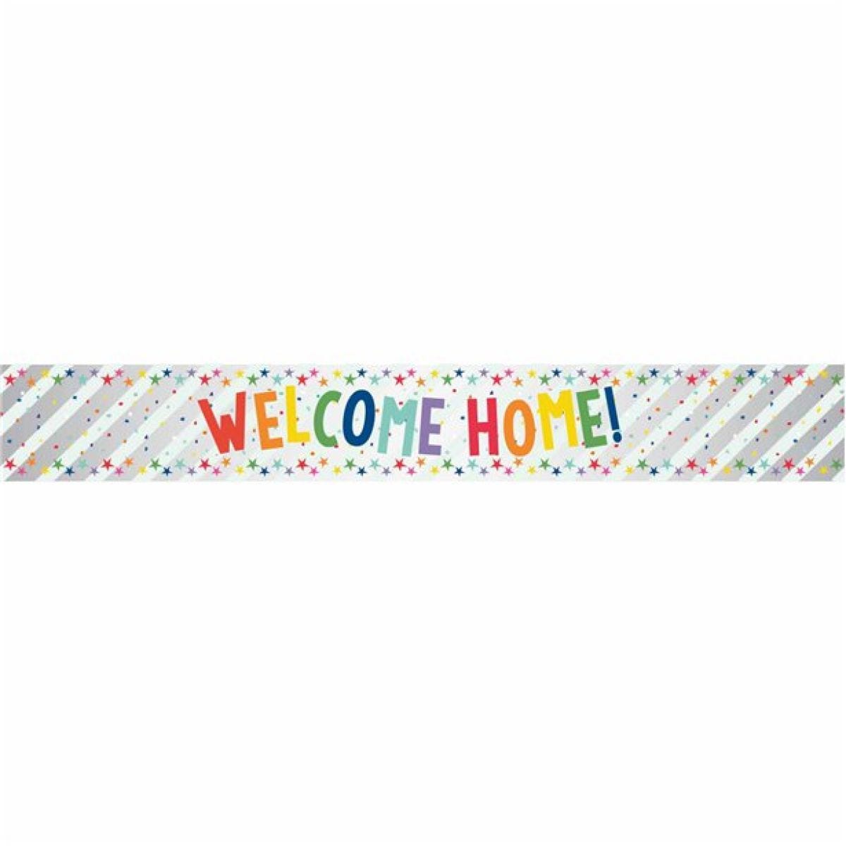 Welcome Home Foil Banner