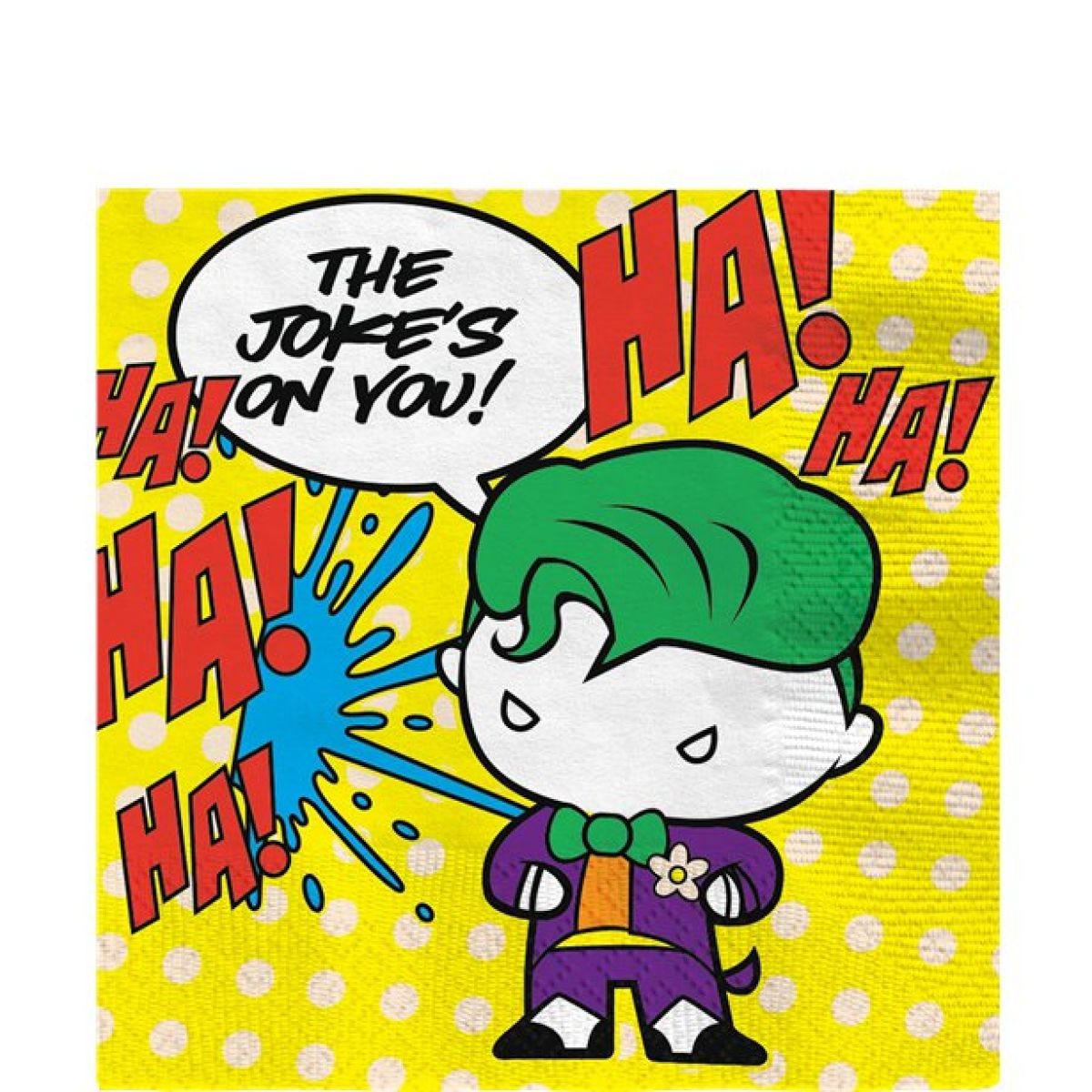 Batman & Joker Paper Napkins - 33cm