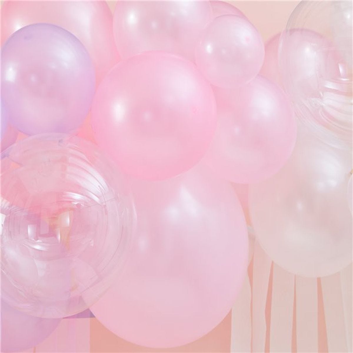 Pastel, Pearl & Ivory Balloon Arch