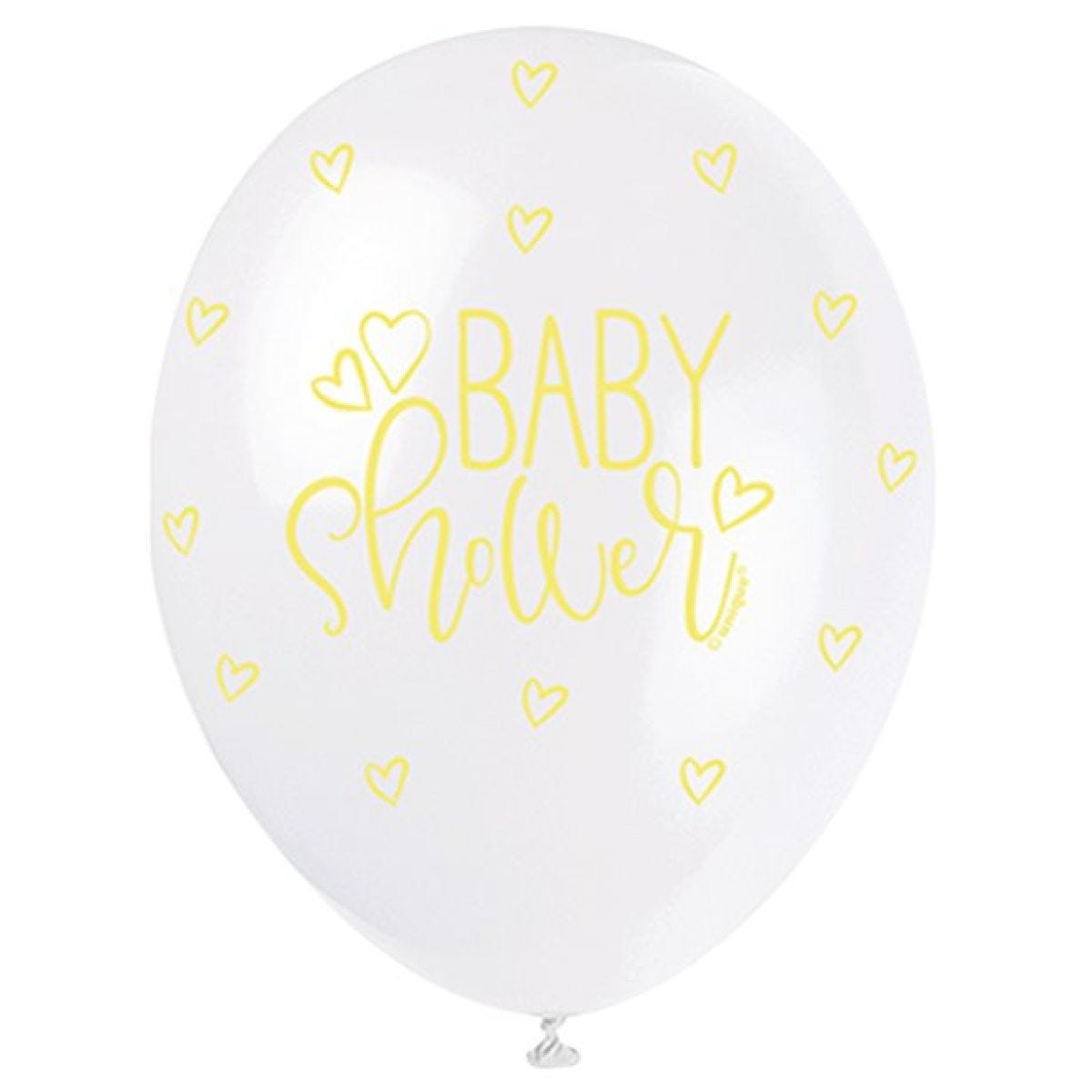 Baby Shower Pastel Mix Latex Balloons - 12"