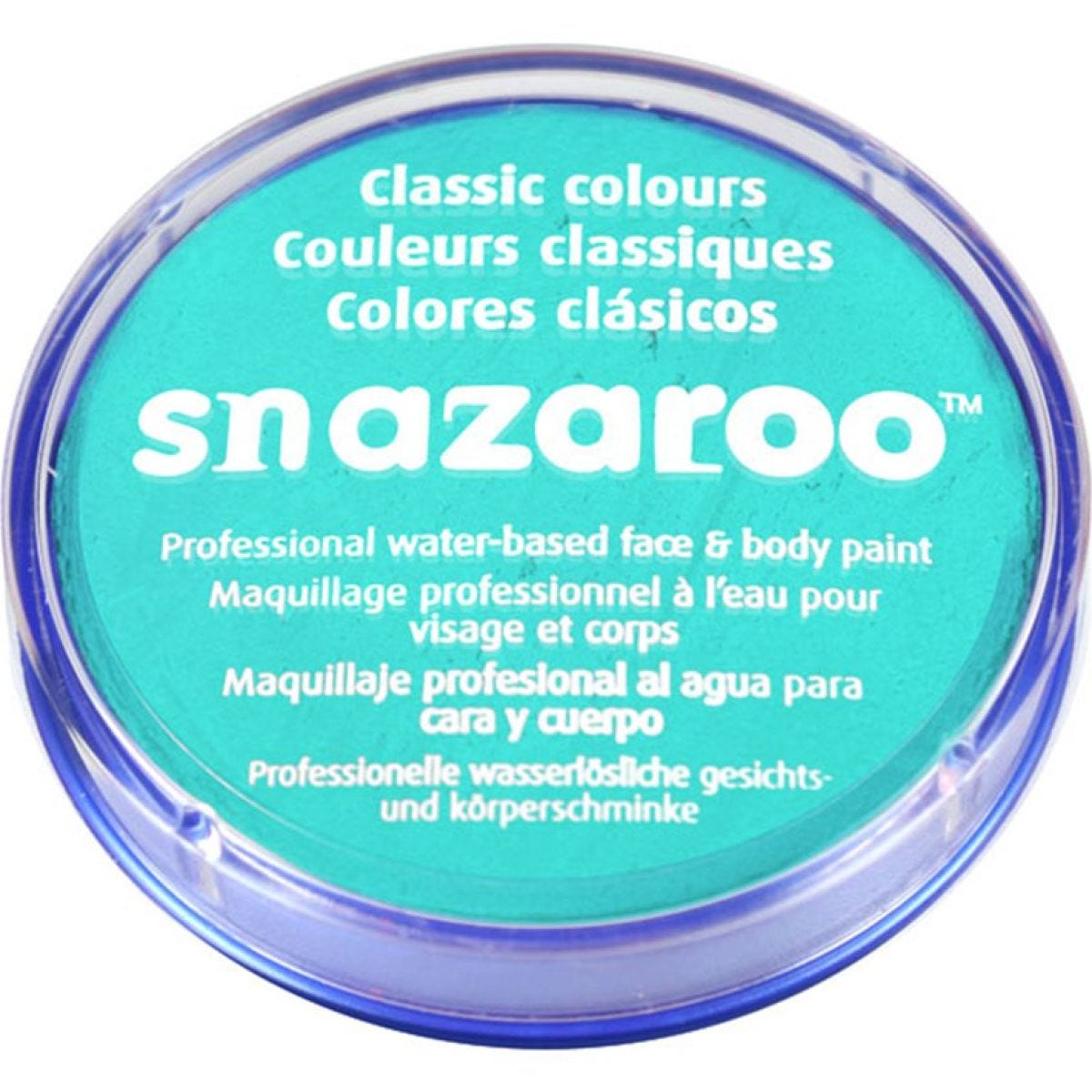 Snazaroo Turquoise Face Paint - 18ml