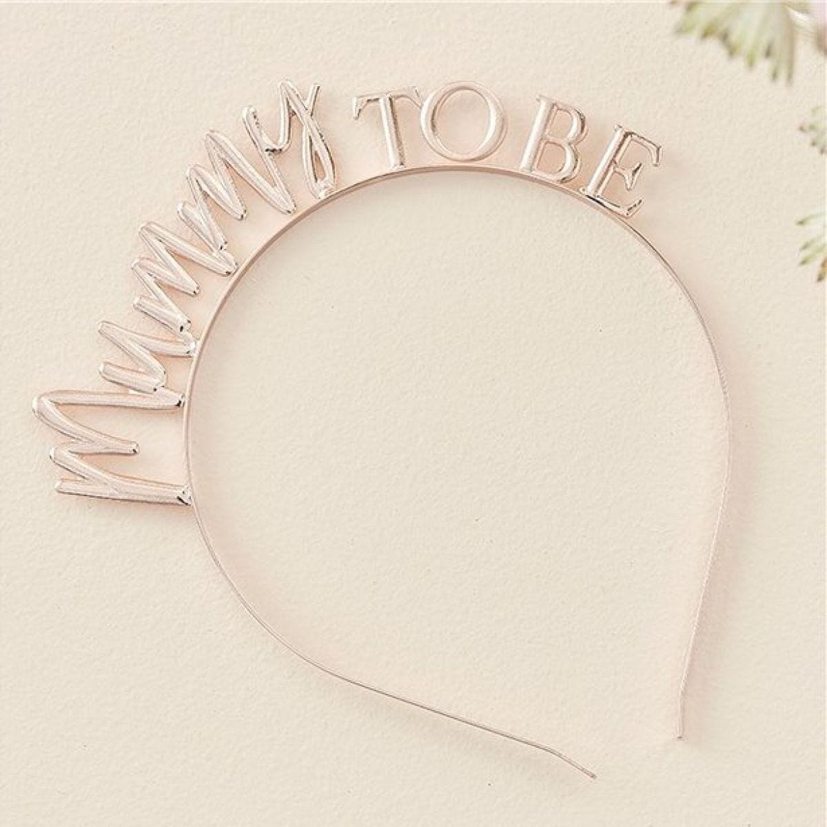 Baby In Bloom &apos;Mummy To Be&apos; Metal Headband