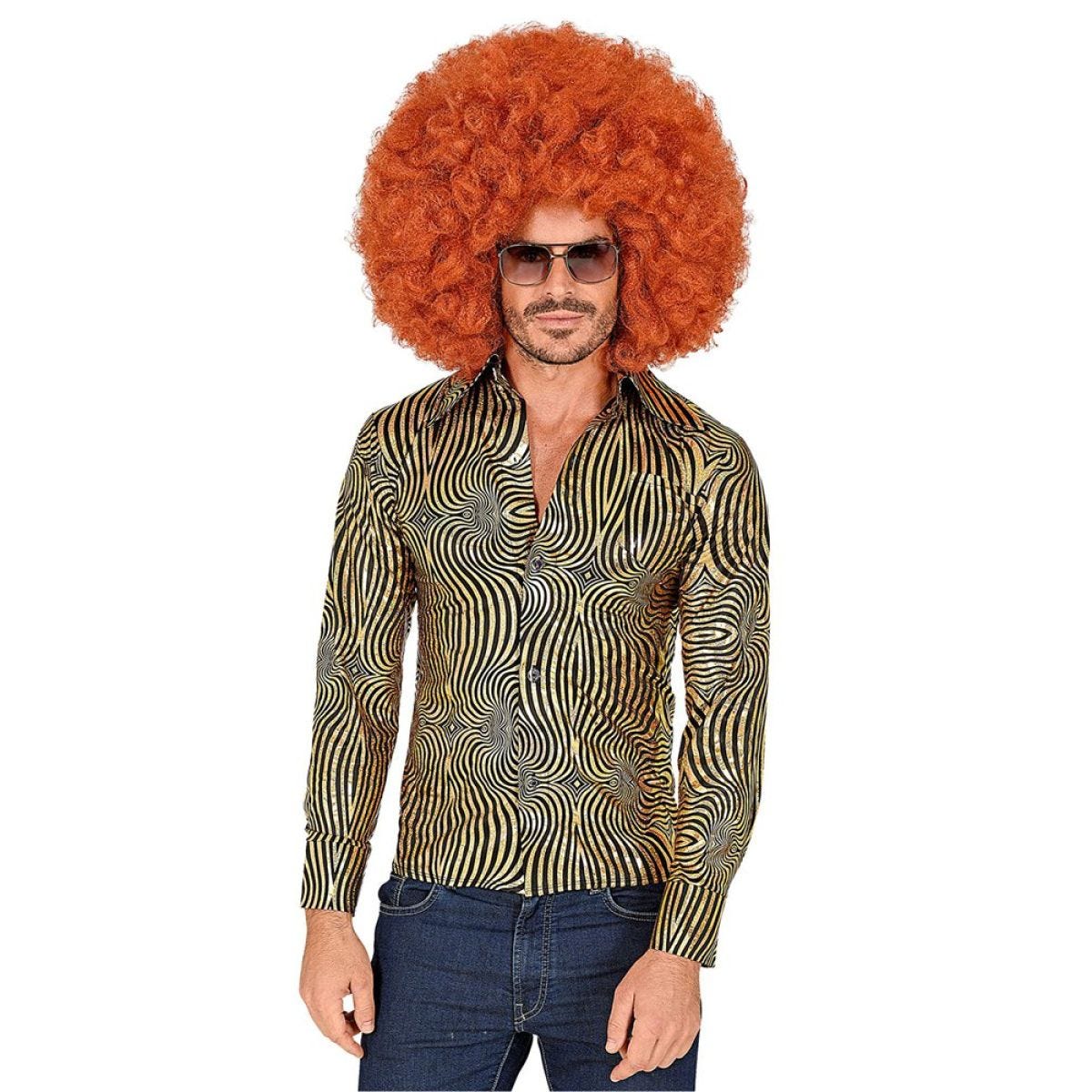 70&apos;s Gold Shirt - Adult Costume