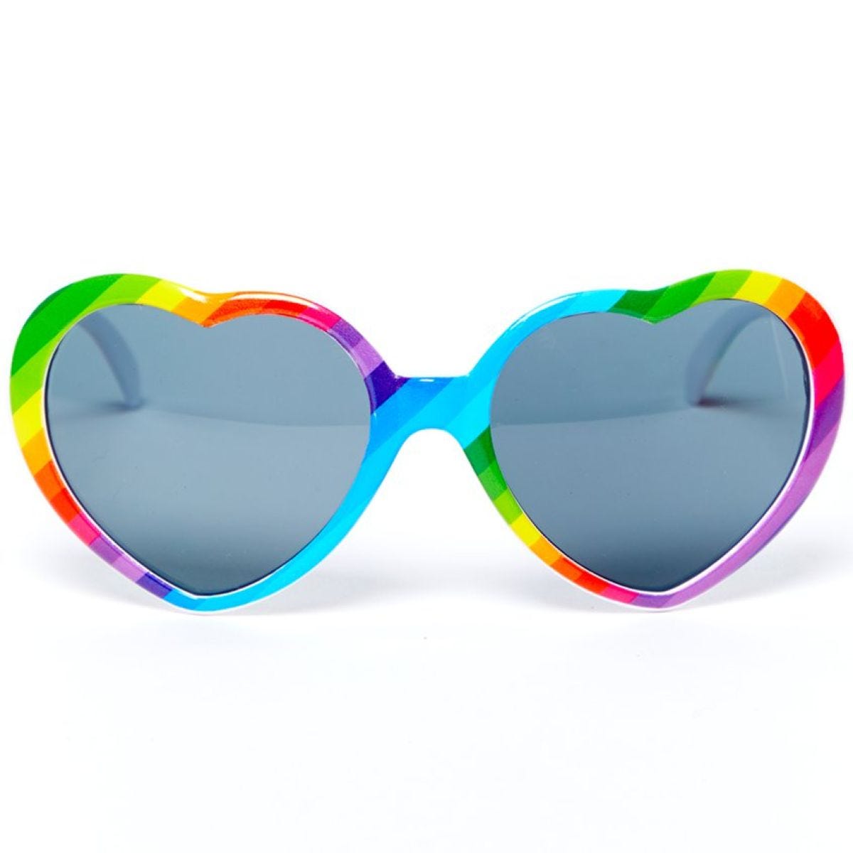 Pride Heart Dark Lens Glasses