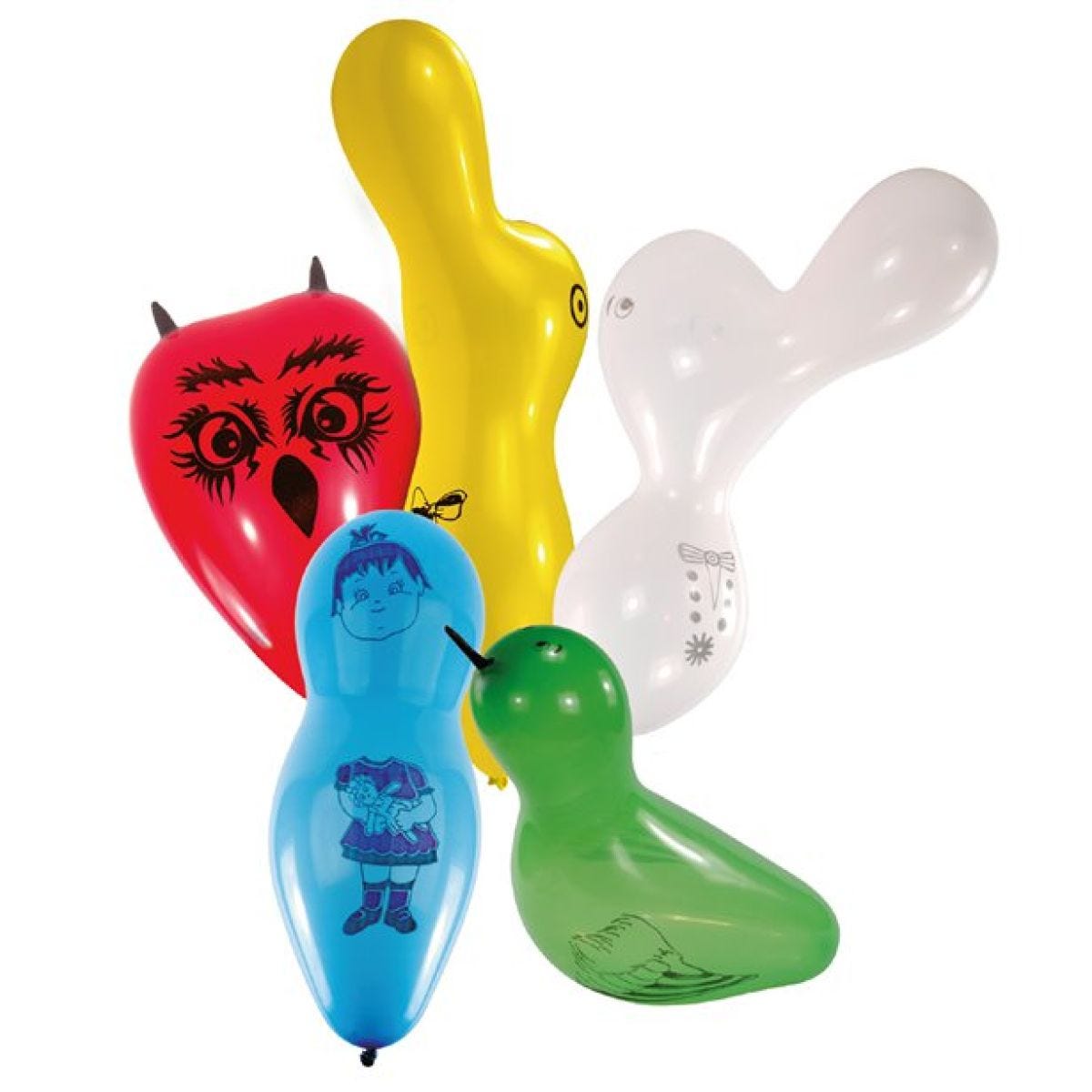 Assorted Shaped Latex Balloons