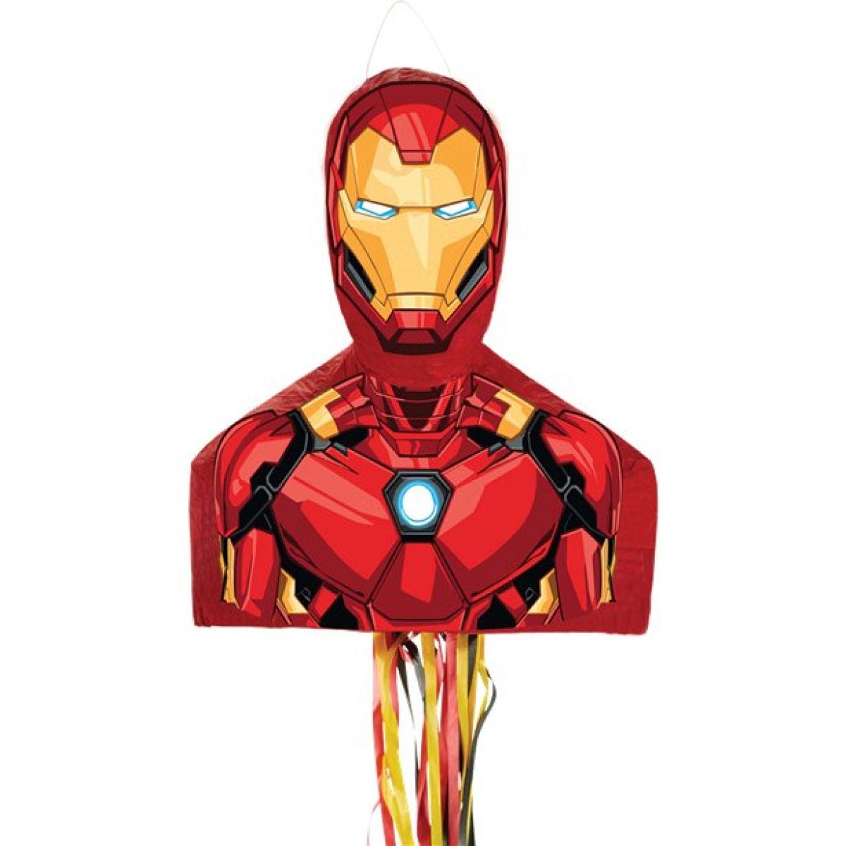Iron Man Pull Piñata - 48cm x 42cm