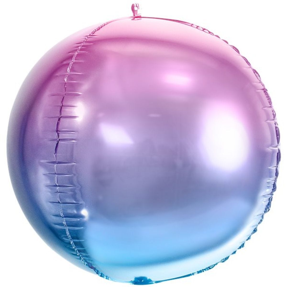 Violet & Blue Ombre Foil Balloon Ball - 14"