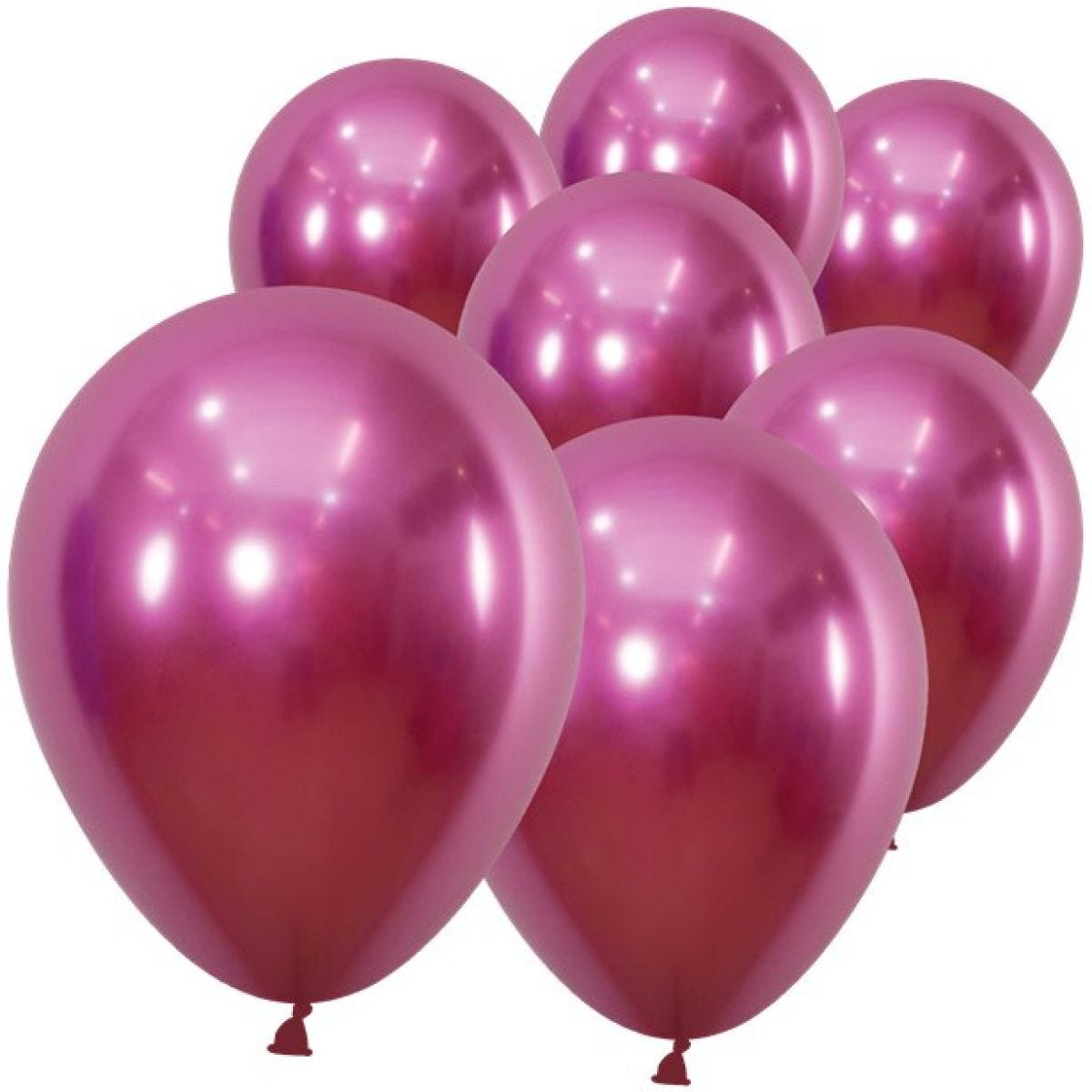 Reflex Fuchsia Sempertex Latex Balloons - 5"