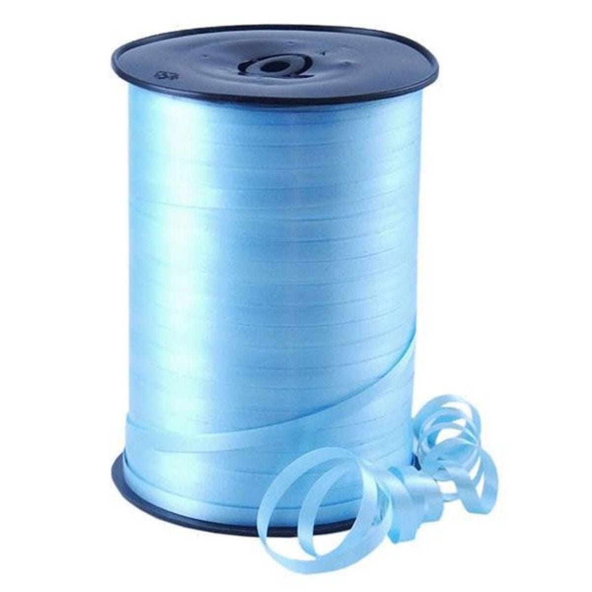 Pale Blue Curling Balloon Ribbon - 500m