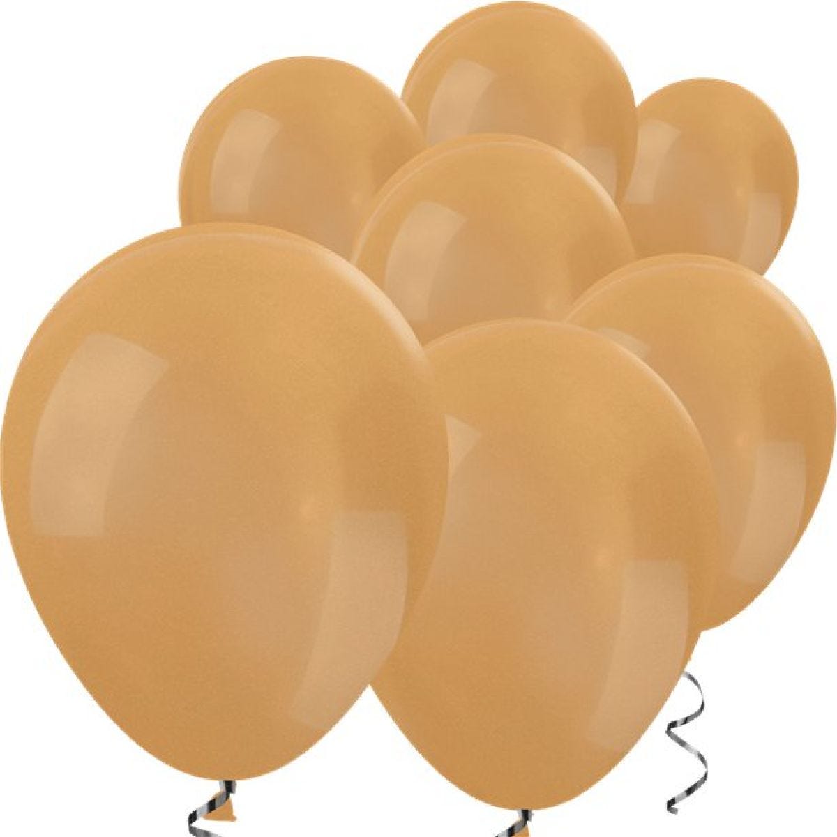 Gold Metallic Mini Balloons - 5" Latex Balloons