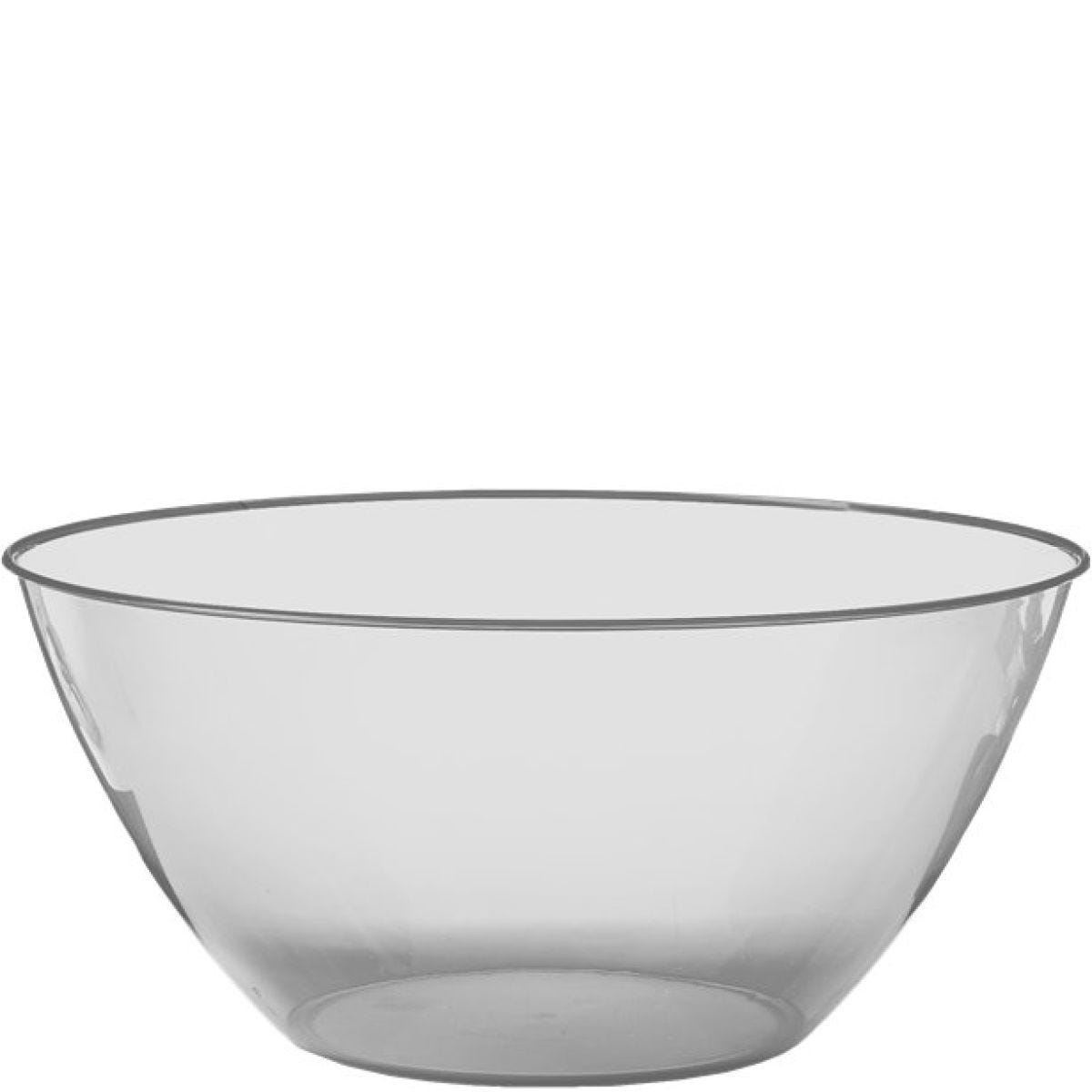 Clear Plastic Serving Bowl - 4.7L