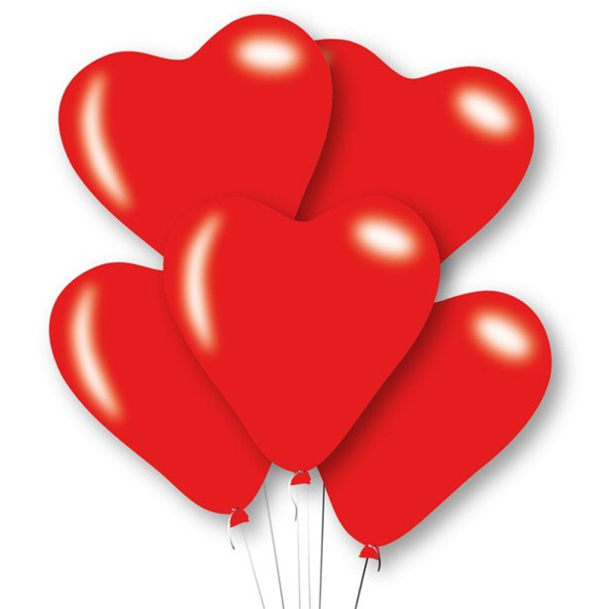 Red Heart Latex Balloons - 11"
