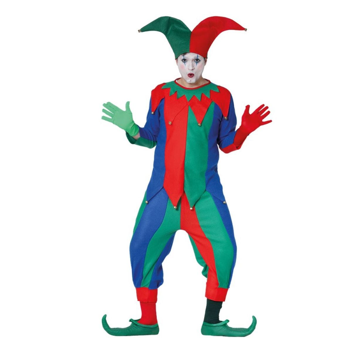 Vibrant Jester - Adult Costume